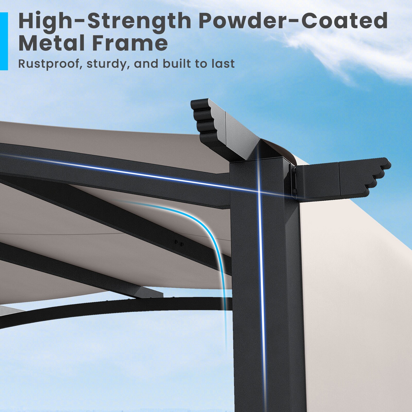 Poinic CWZ11779GR Wood-Resin-Gazebos - View #6