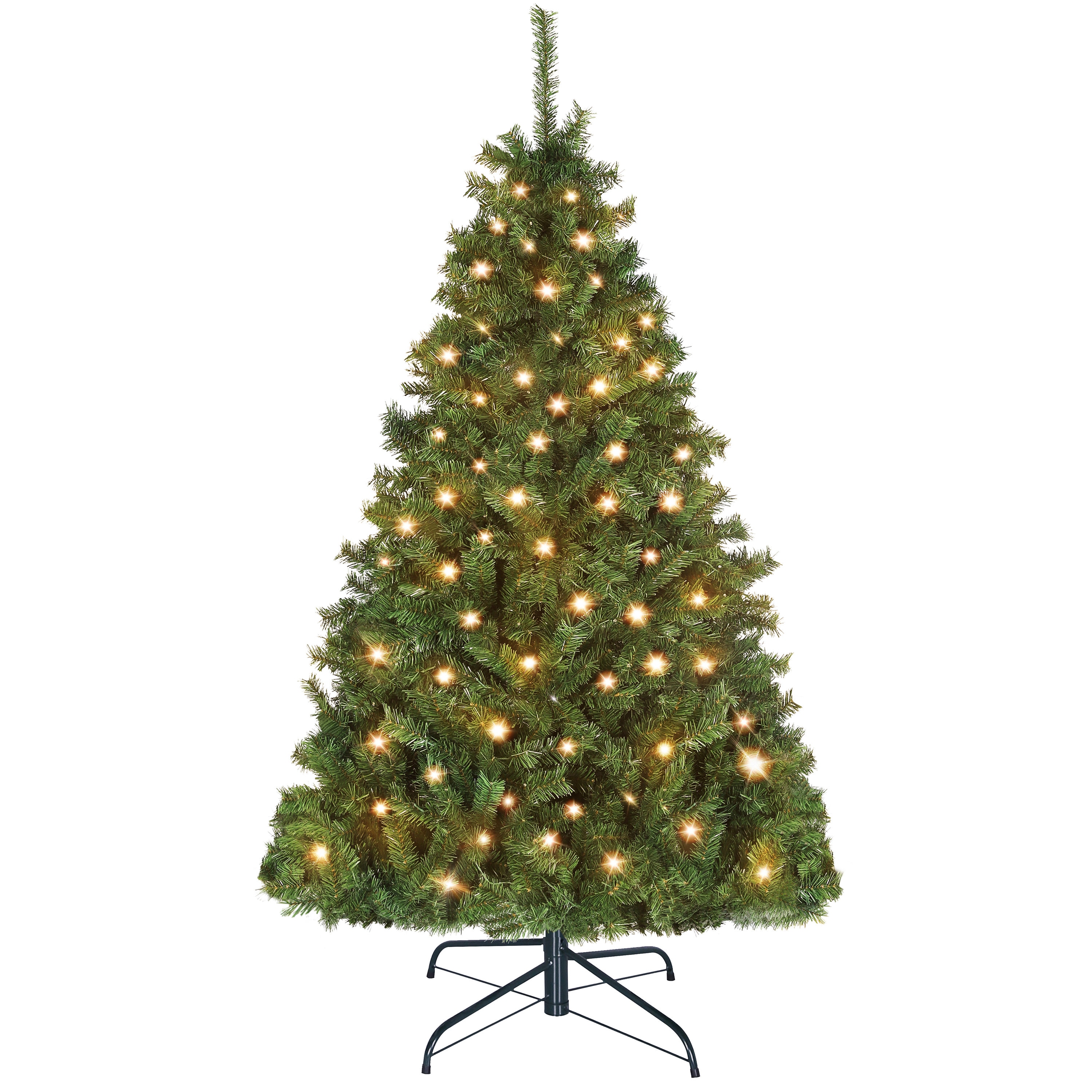 28 cm Multi-Colour WeRChristmas Pre-Lit Wooden Christmas Tree Decoration with 5 Warm White LED Lights