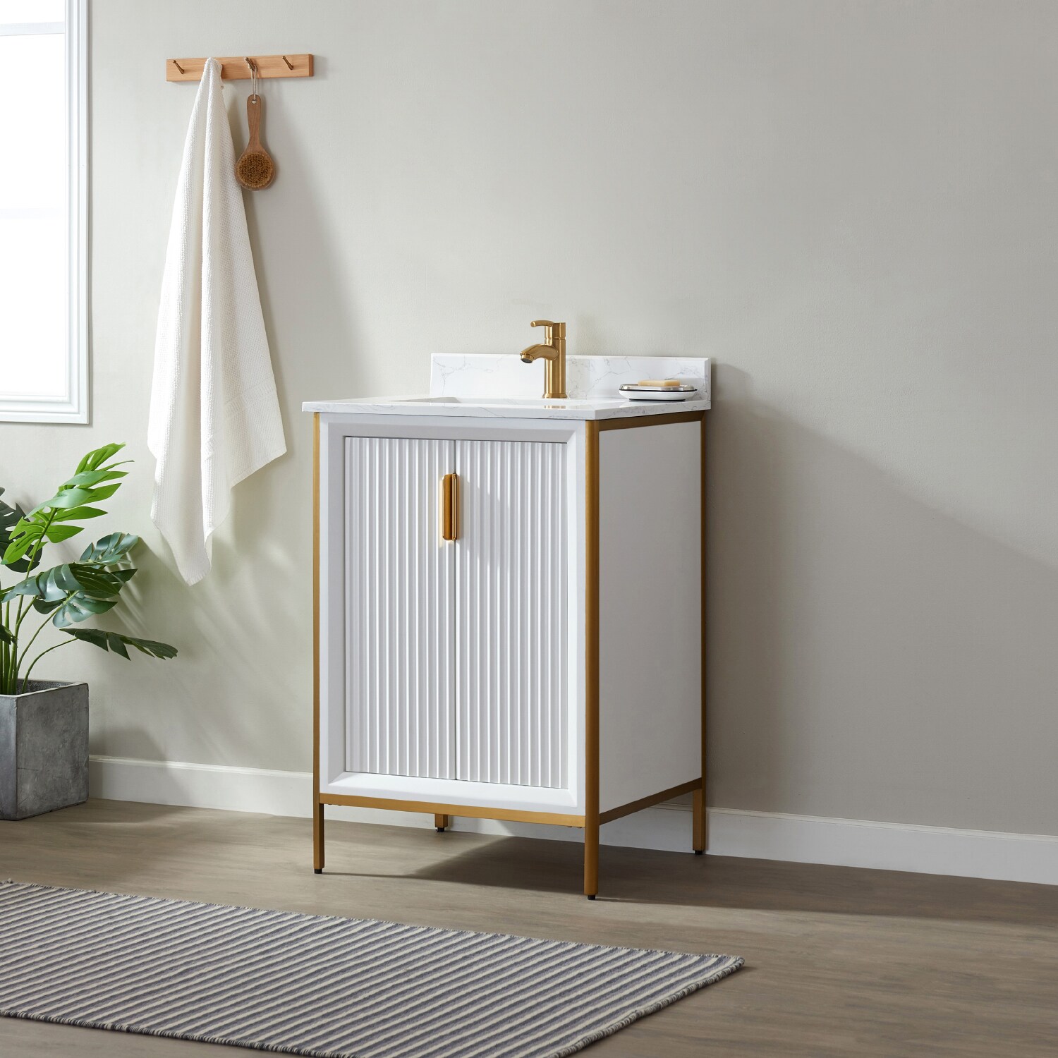 Vinnova 736024-WH-GW-NM Bath-Vanity-Combo - View #5