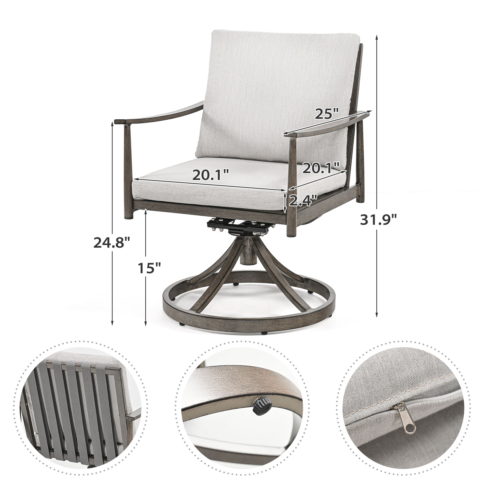  EL-CZ7-GG-B2-WL3 Patio-Dining-Sets - View #3