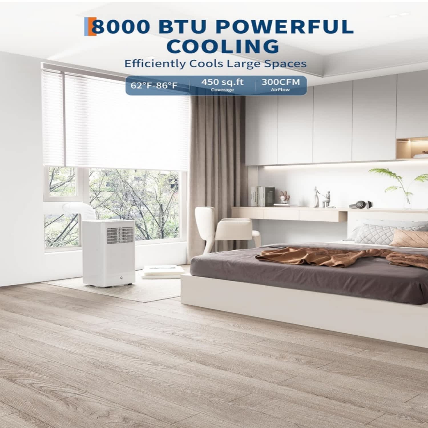 Qeetex 1LSHQQPHK-336RB896 Portable-Air-Conditioners - View #2