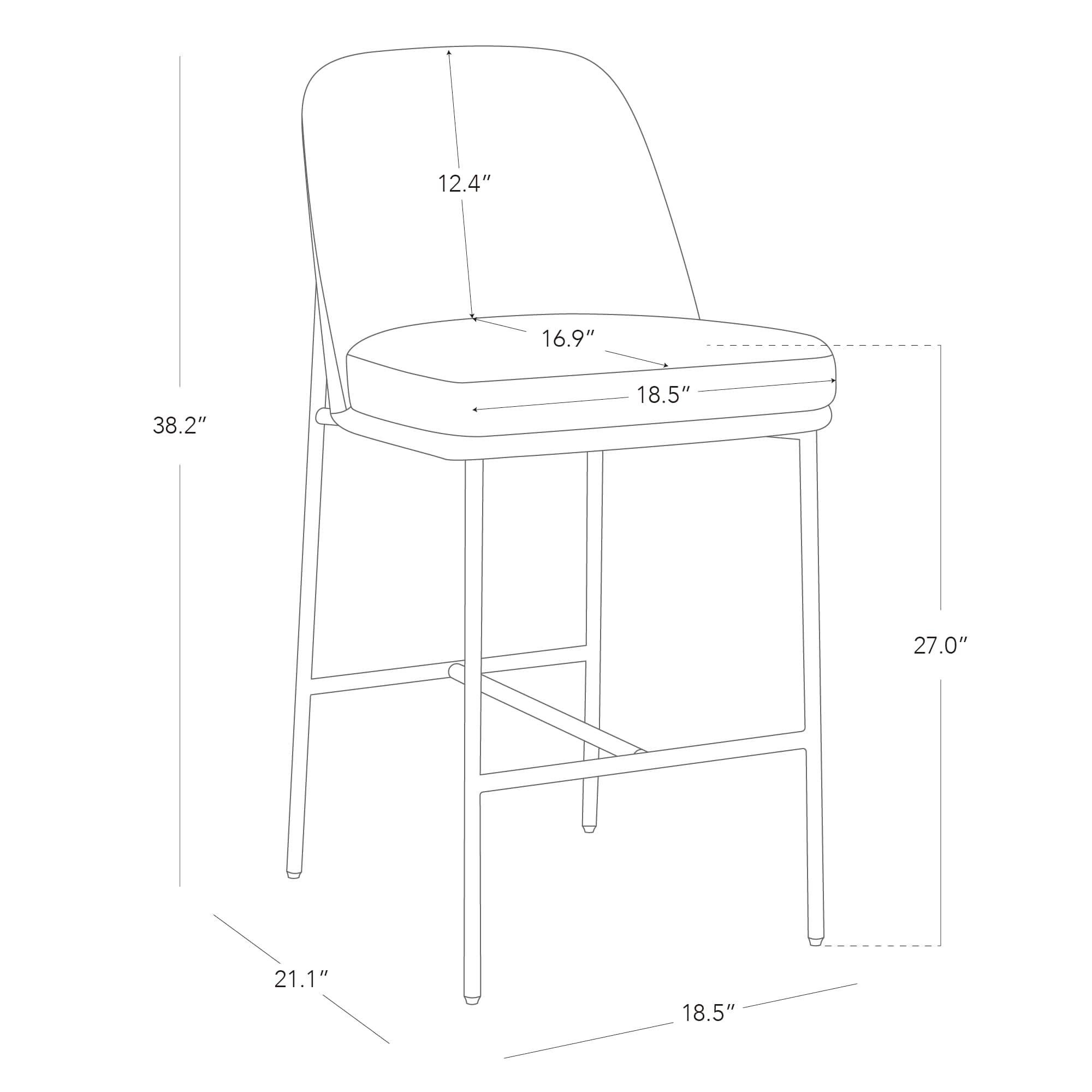 Circle 55 LWSY2018-B1362 stools - View #10
