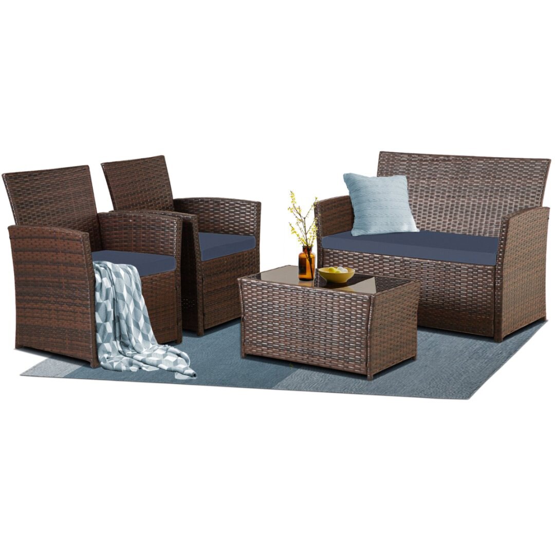 EarlGrove LS-SJT002BRBL Patio-Conversation-Sets - View #3