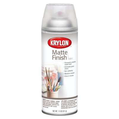 Krylon® ColorMaxx Satin Crystal Clear Indoor/Outdoor Clear Coat Spray Paint,  11 oz - Kroger