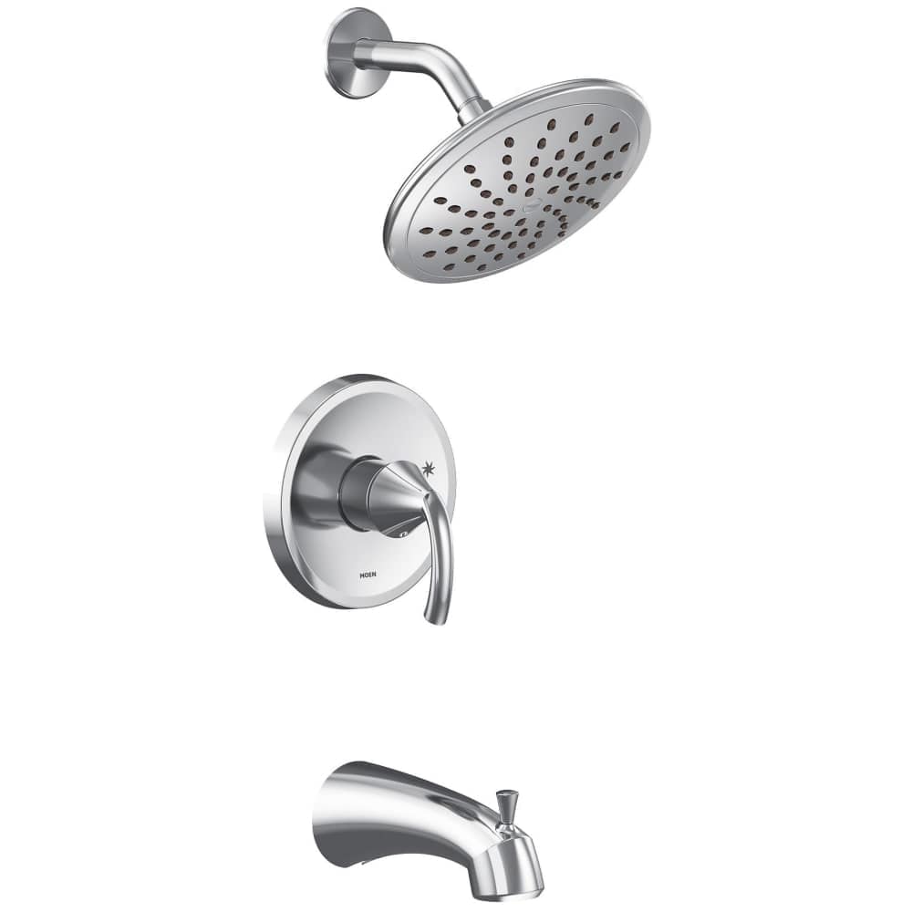 Moen -  UT2843EP Glyde Tub and Shower Trim Package with 1.75 GPM Single Function Shower Head