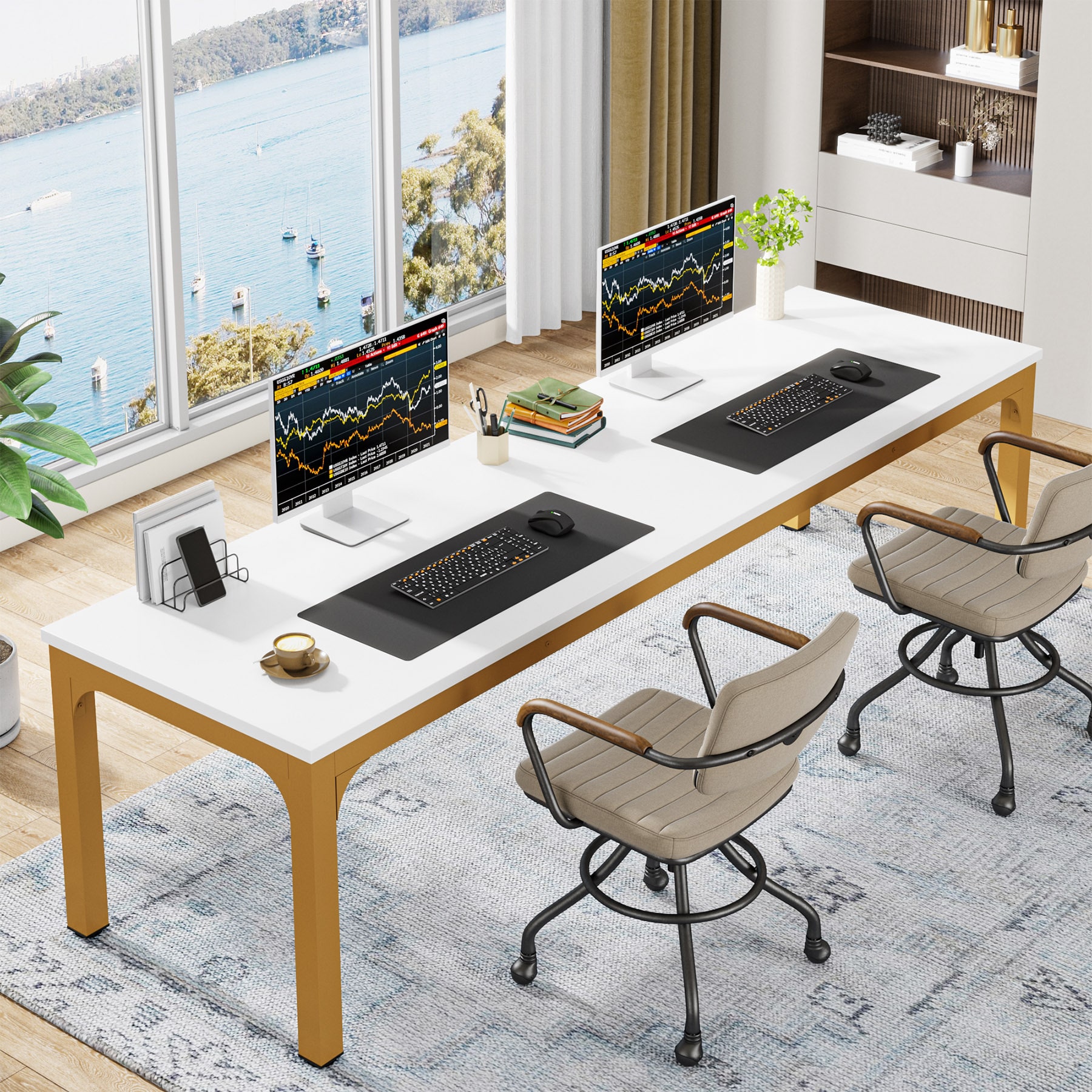 Fnova LWTJ-YS0208 Office-Tables - View #2