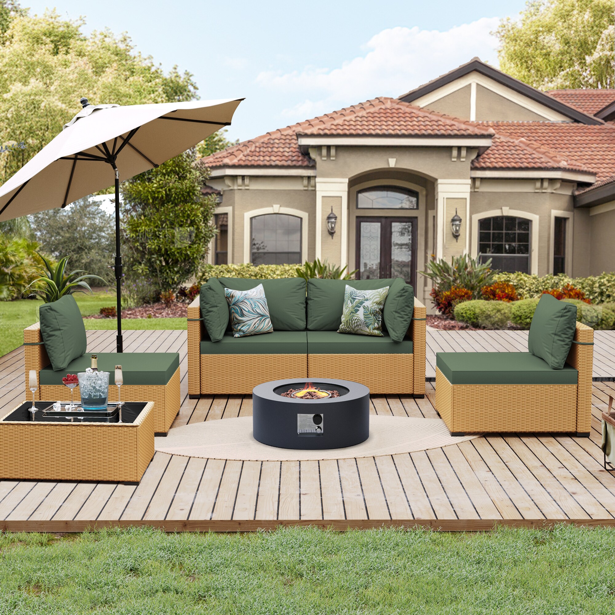 Patio Watcher LS-RT5-Y28TP-Y3 Patio-Conversation-Sets - View #2