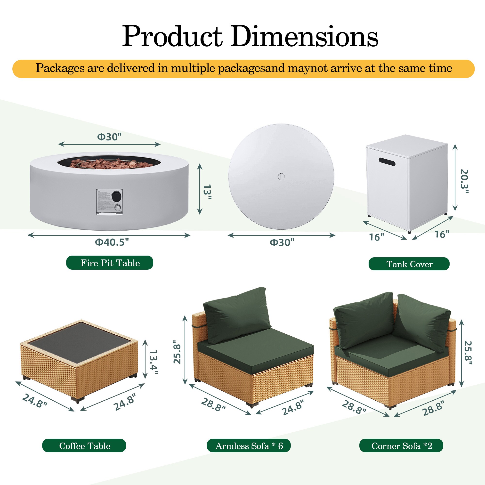 Patio Watcher LS-RT9-KD42WH-Y3 Patio-Conversation-Sets - View #2