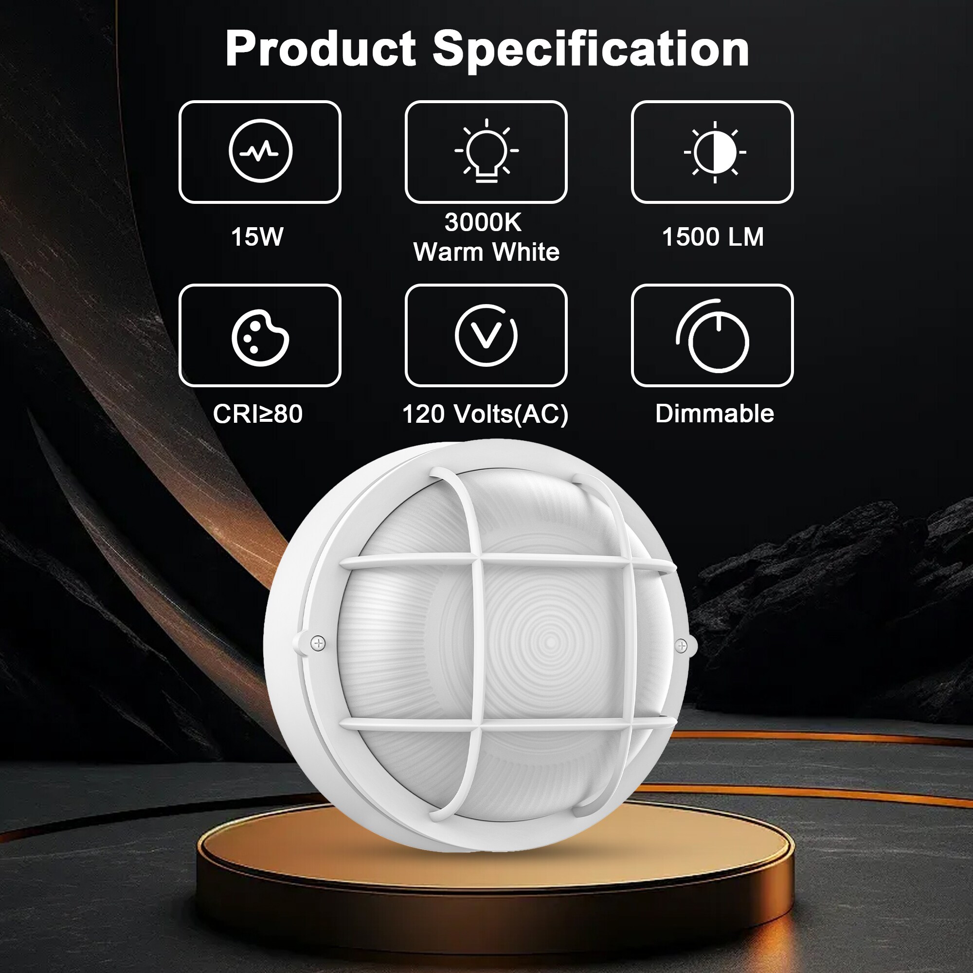 Hukoro LEDFL85451-WH-OD Outdoor-Wall-Lighting - View #6