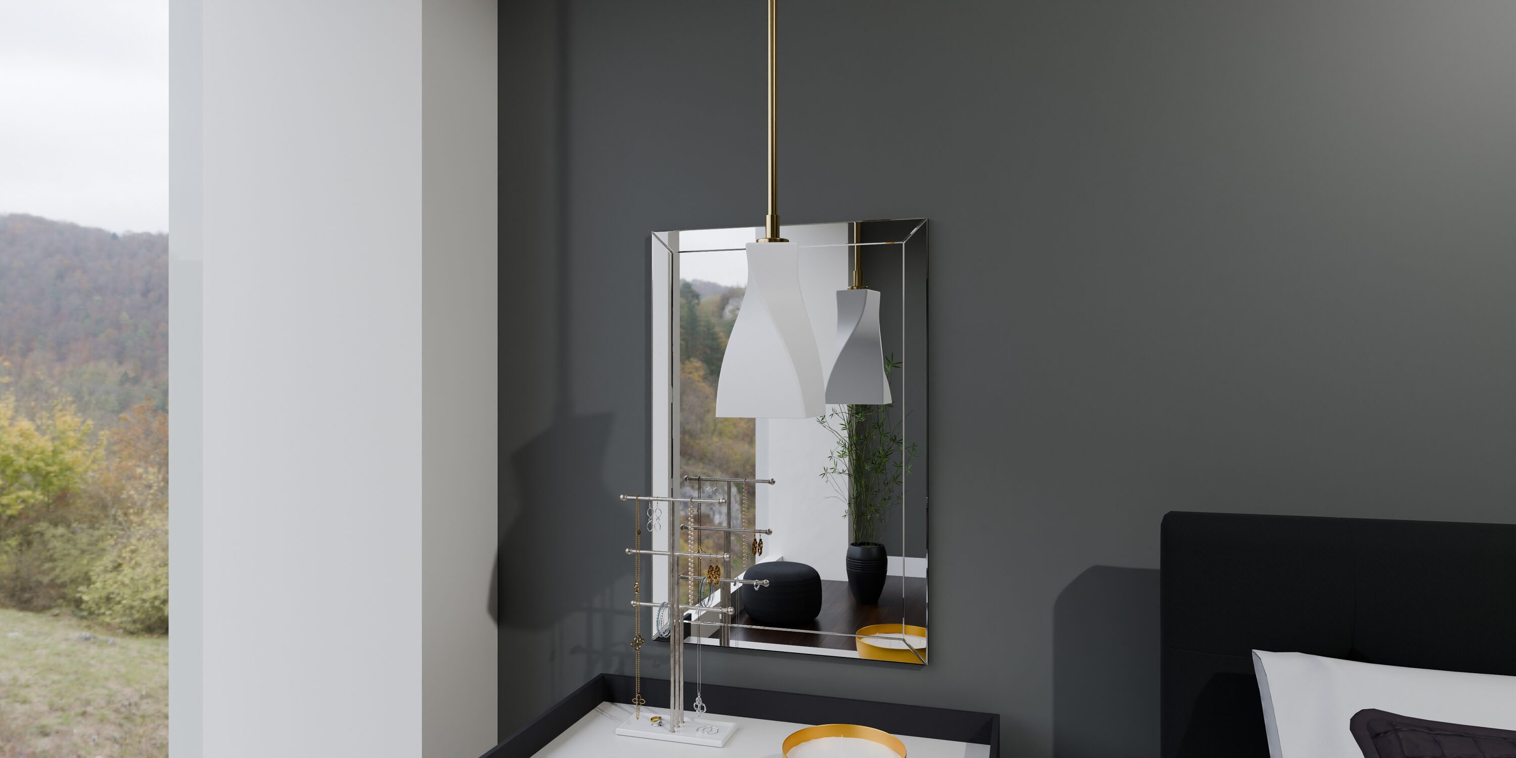 Quoizel STS1506BRG Pendant-Lights - View #2