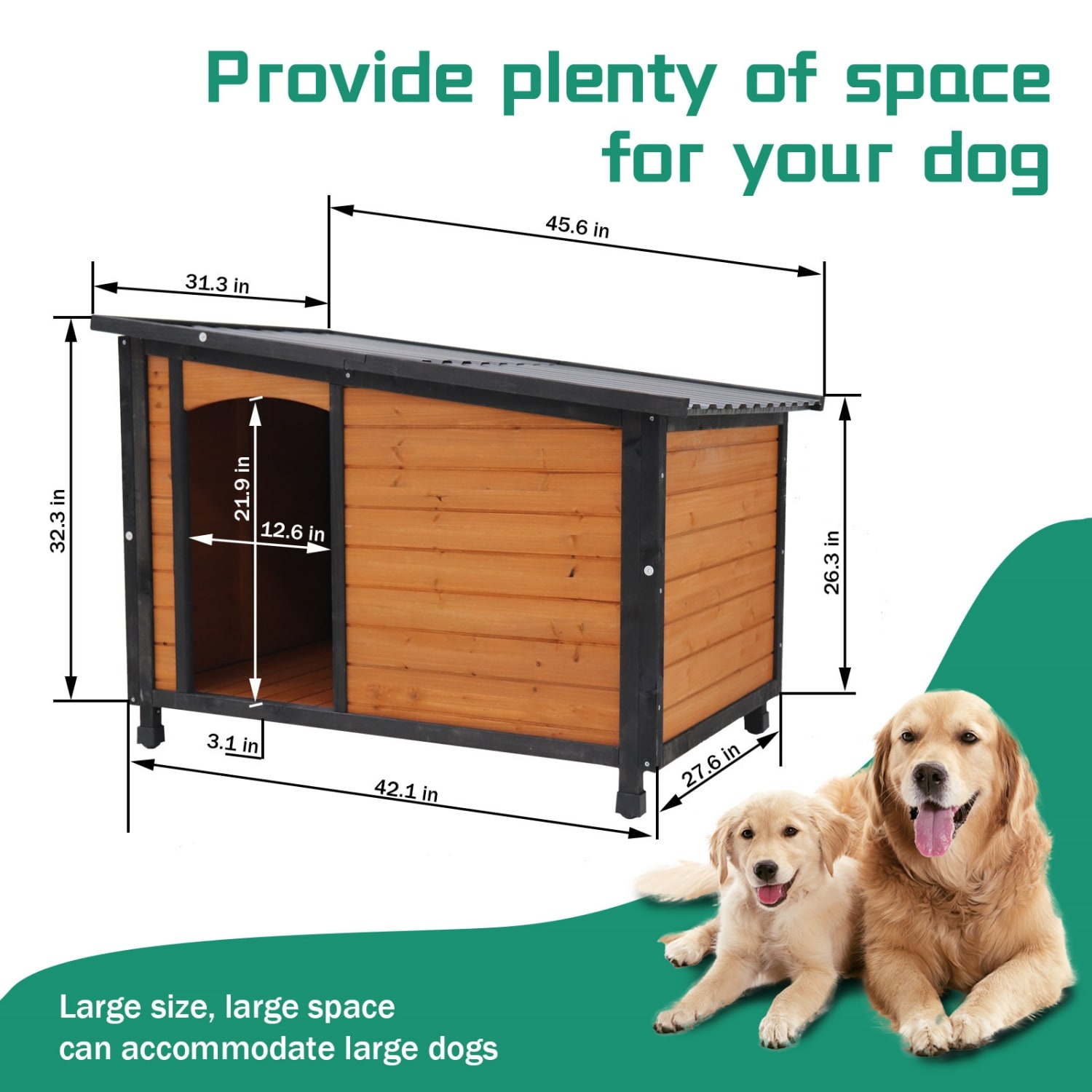 Mondawe MO-FW-28272 Dog-Houses - View #3