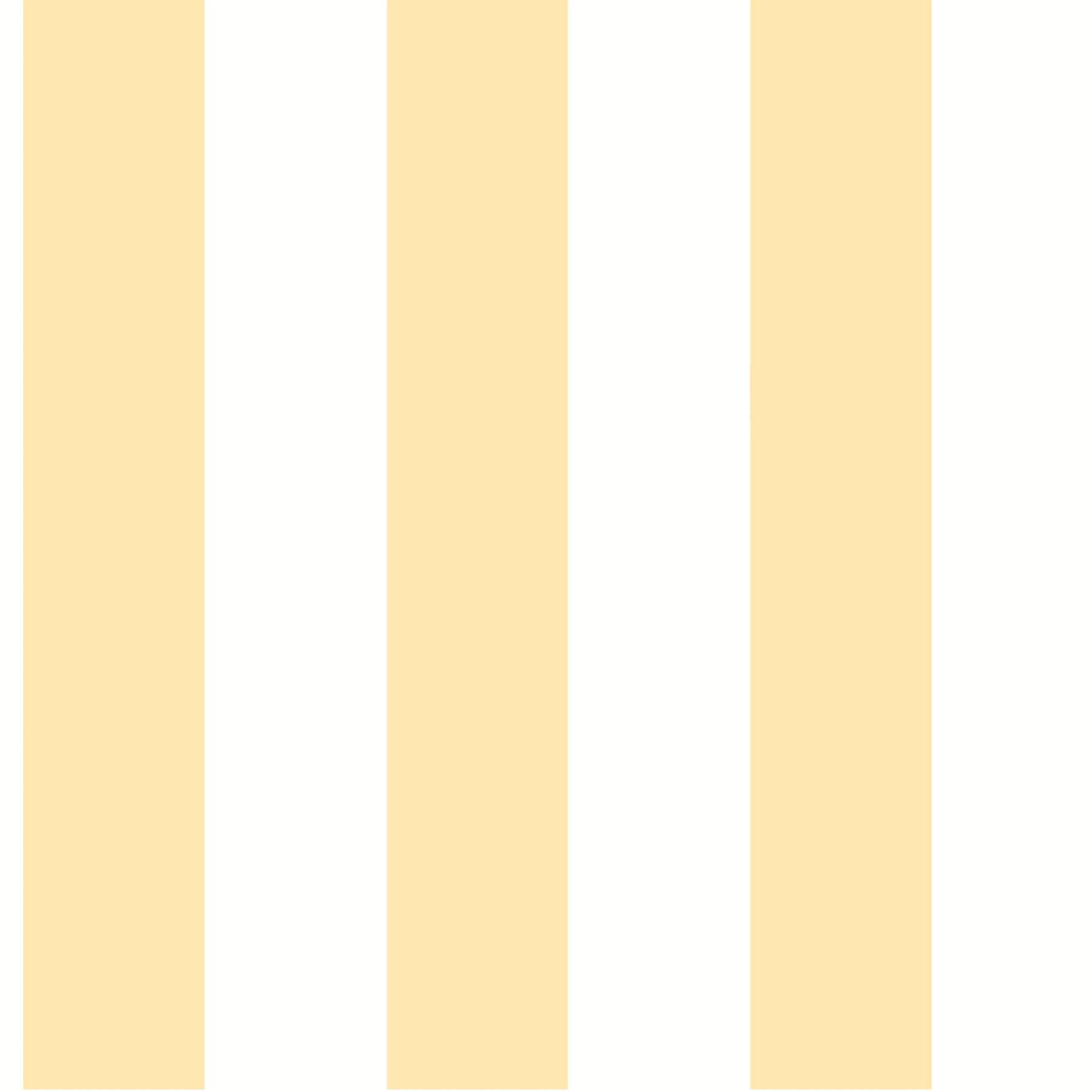 York Wallcoverings SA9178 Yellow 3-in Stripe Wallpaper