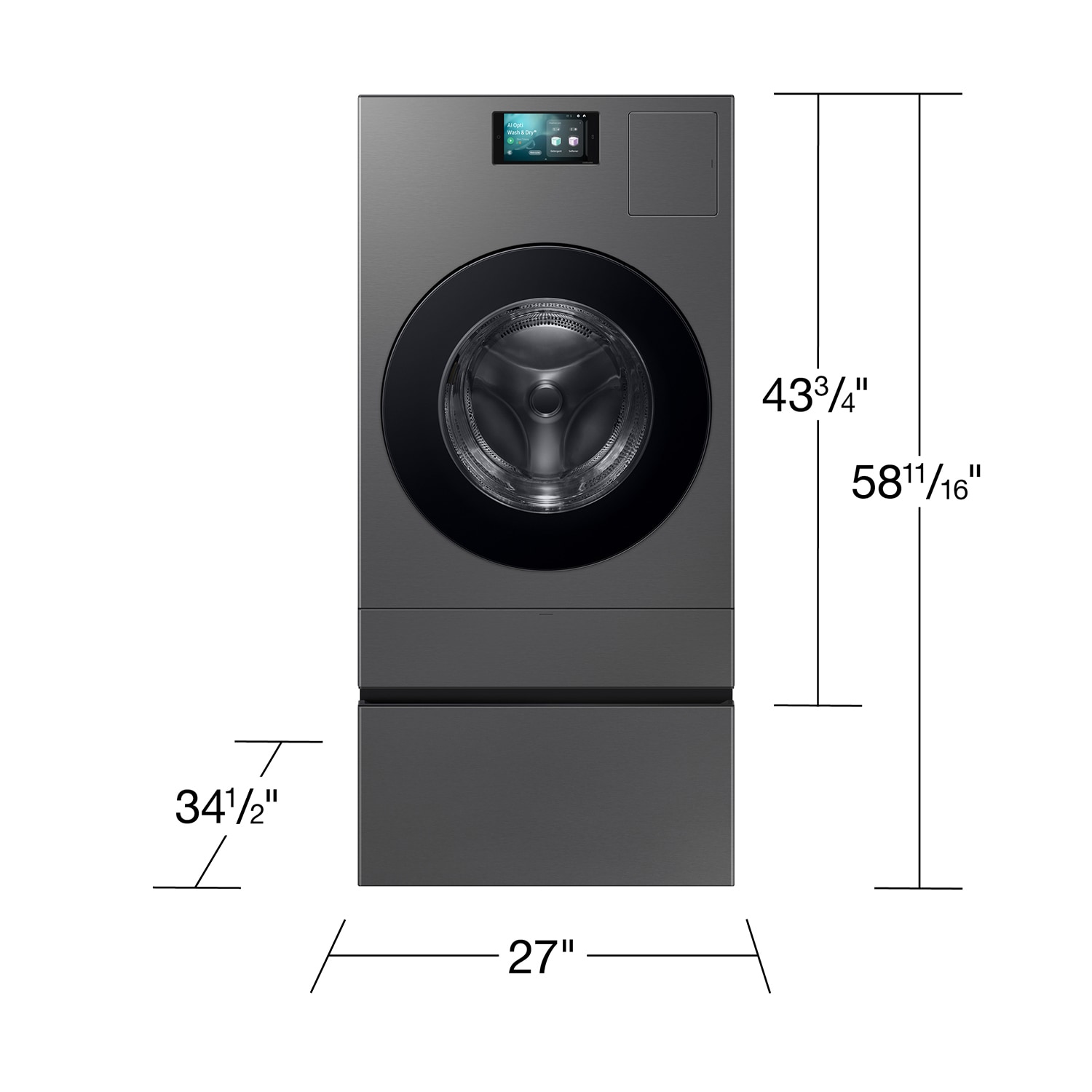 Samsung WE702NZ Laundry-Pedestals - View #7