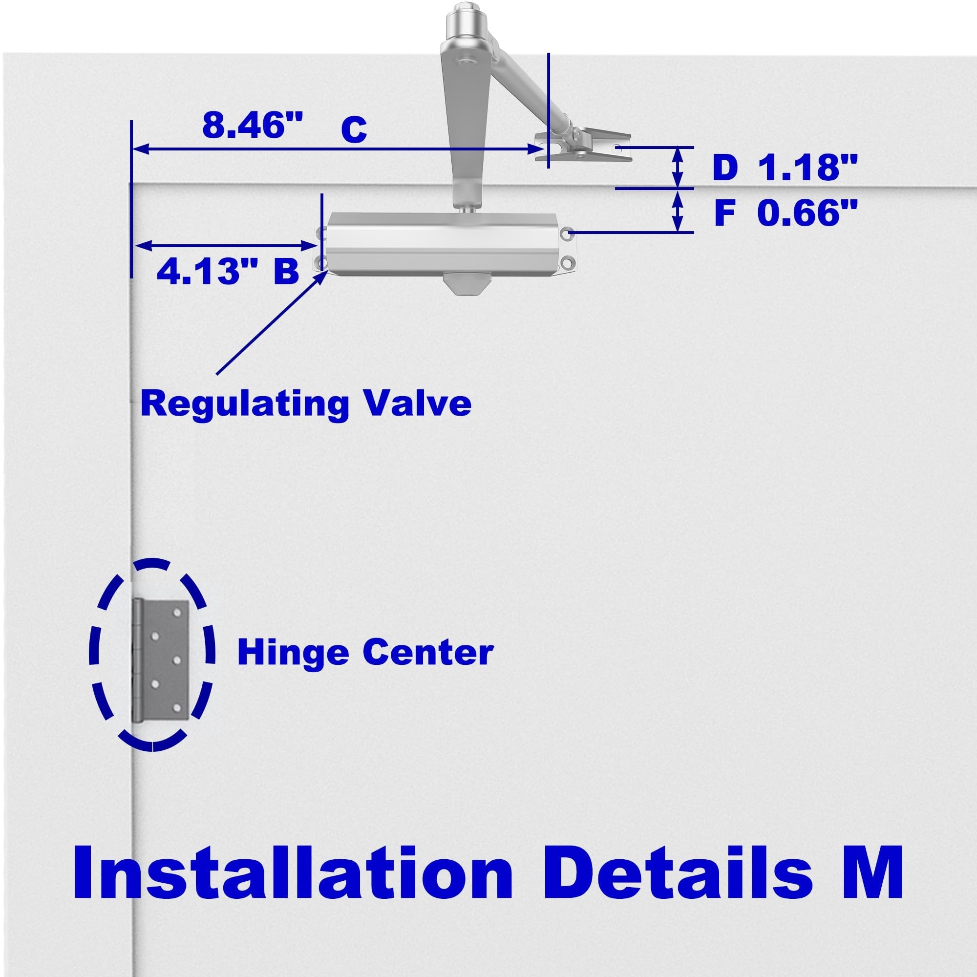 Numhew NHBEN405062 Door-Closures - View #5