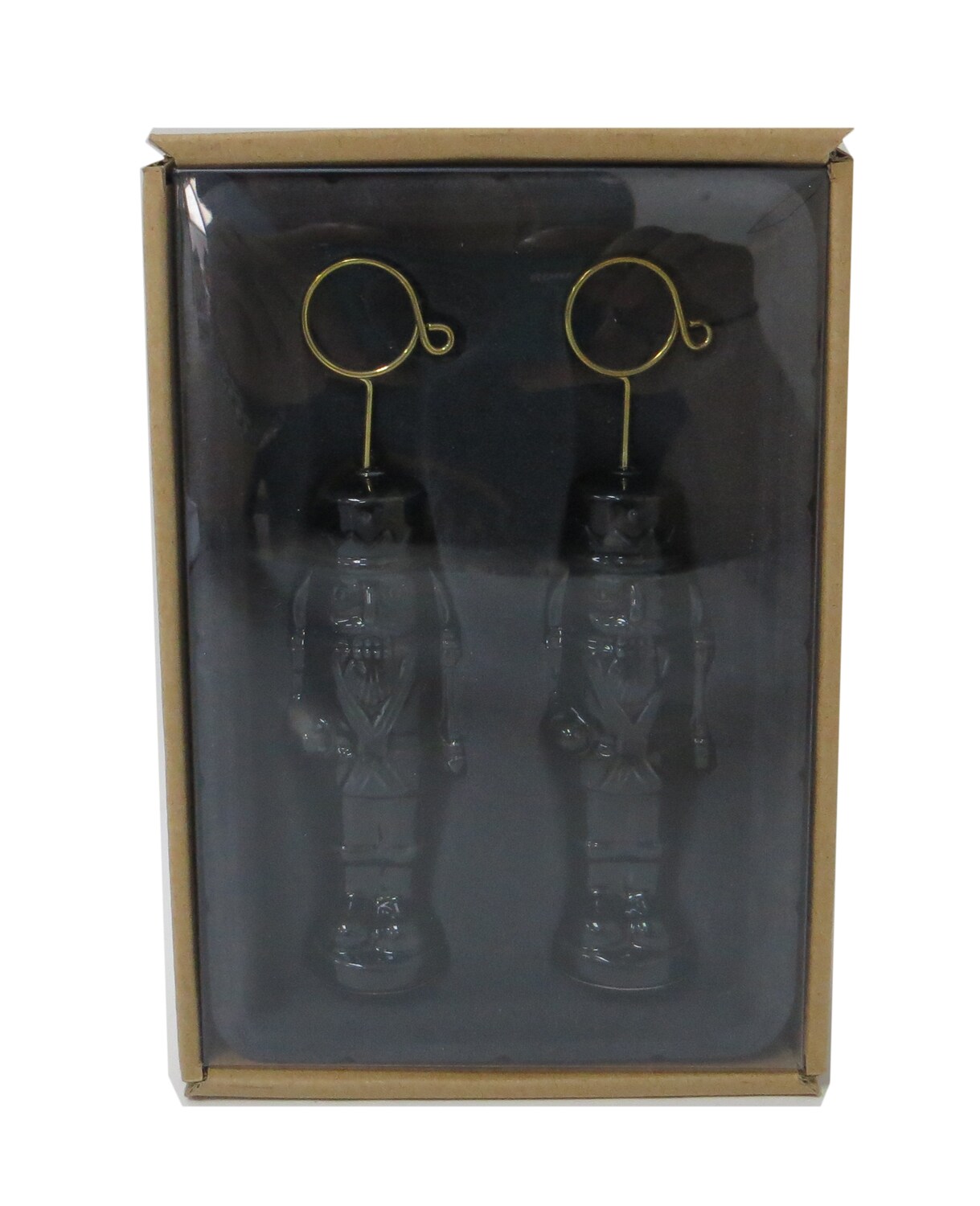 allen + roth 6620390 6.75-in Nutcracker (2-Pack) Christmas Decor