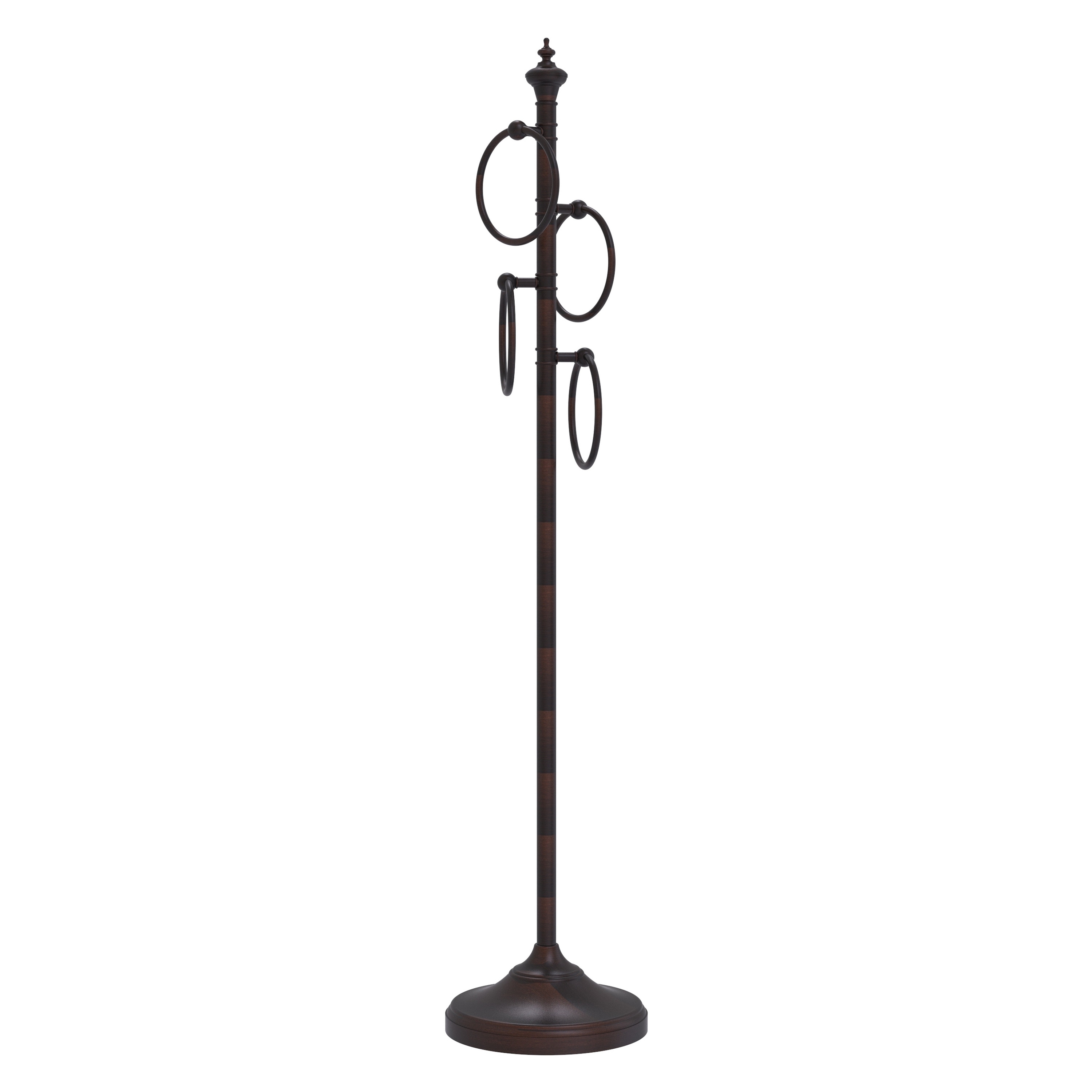Allied Brass TS-D1-VB Venetian Bronze Freestanding floor Single Towel Ring