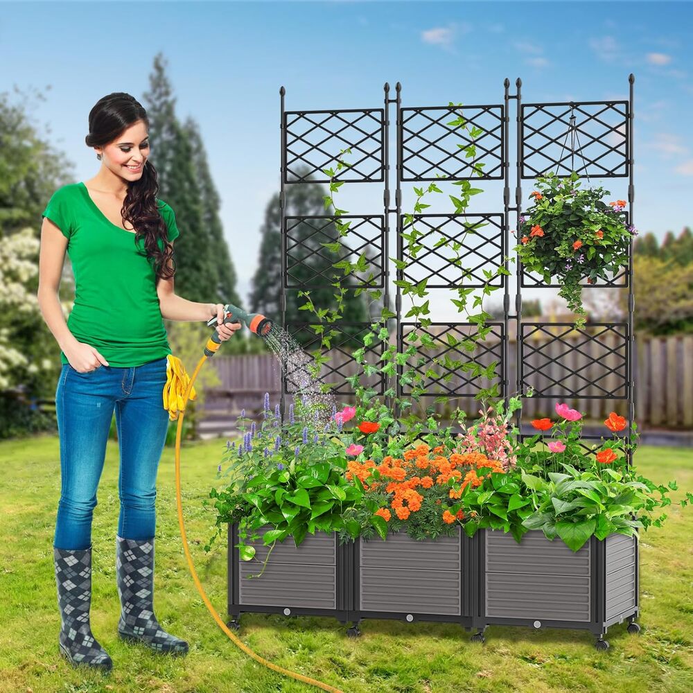 Esazn N1600250-LARGE Raised-Garden-Beds - View #4
