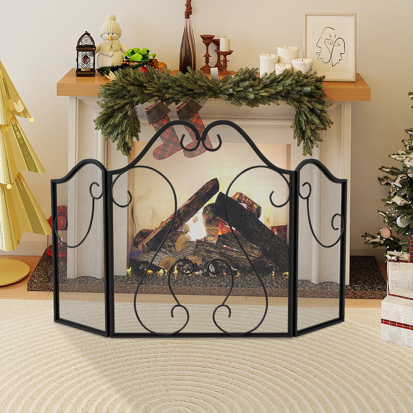 Slickblue D-CO-35531VJ Fireplace-Screens - View #3