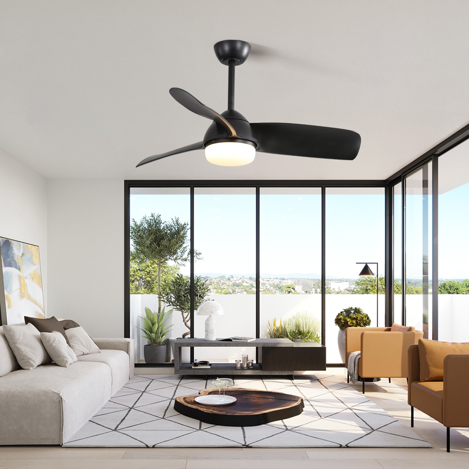 Bayfeve BFDS-44WAOODBLADES5 Ceiling-Fans - View #3