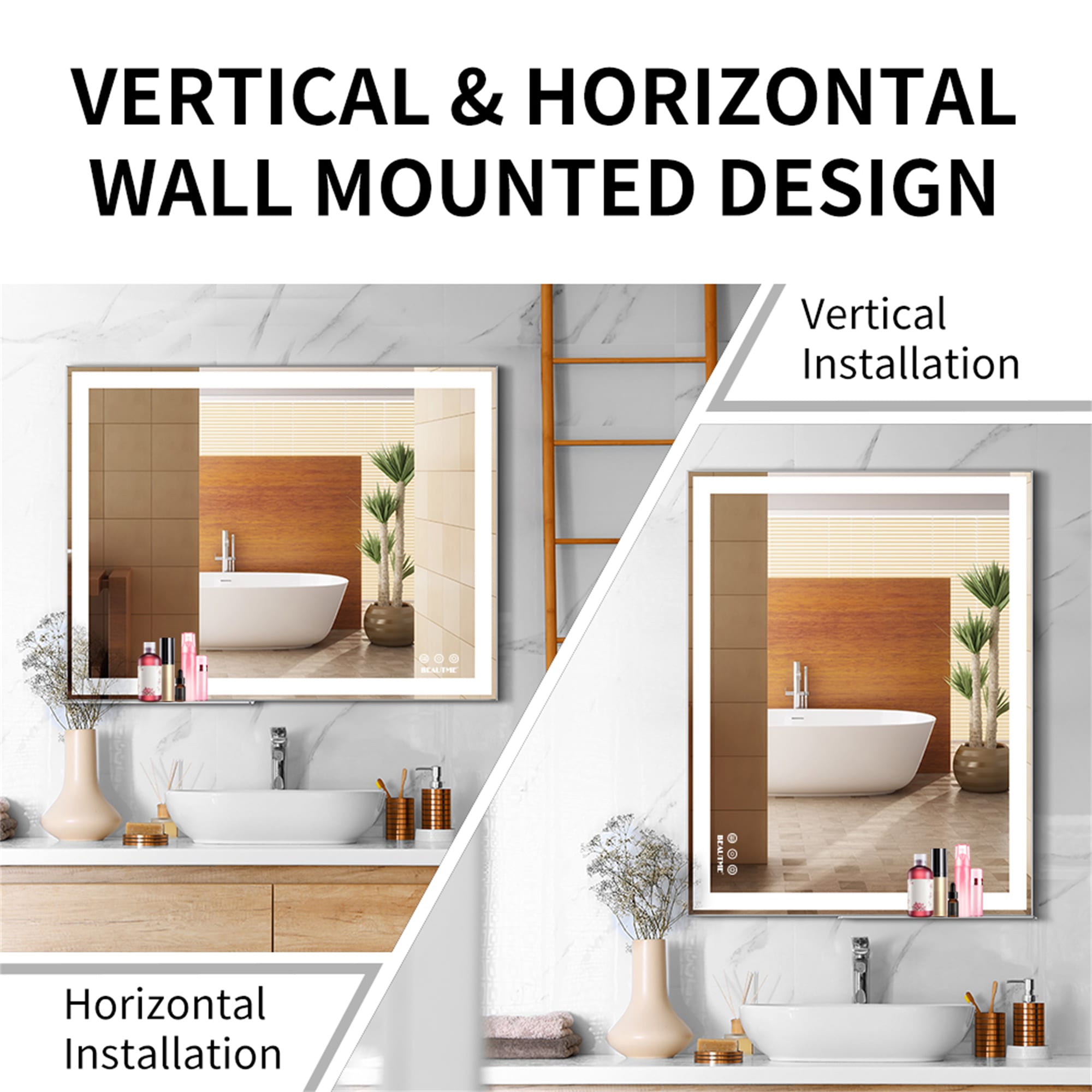 BABOOM BOM-0832310-OR Framed-Bath-Mirrors - View #10