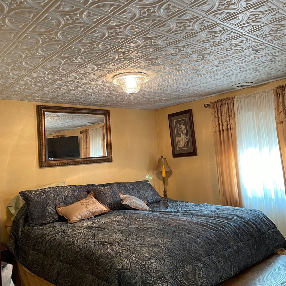 From Plain to Beautiful in Hours 148WM-24X24-10 Ceiling-Tile - View #5