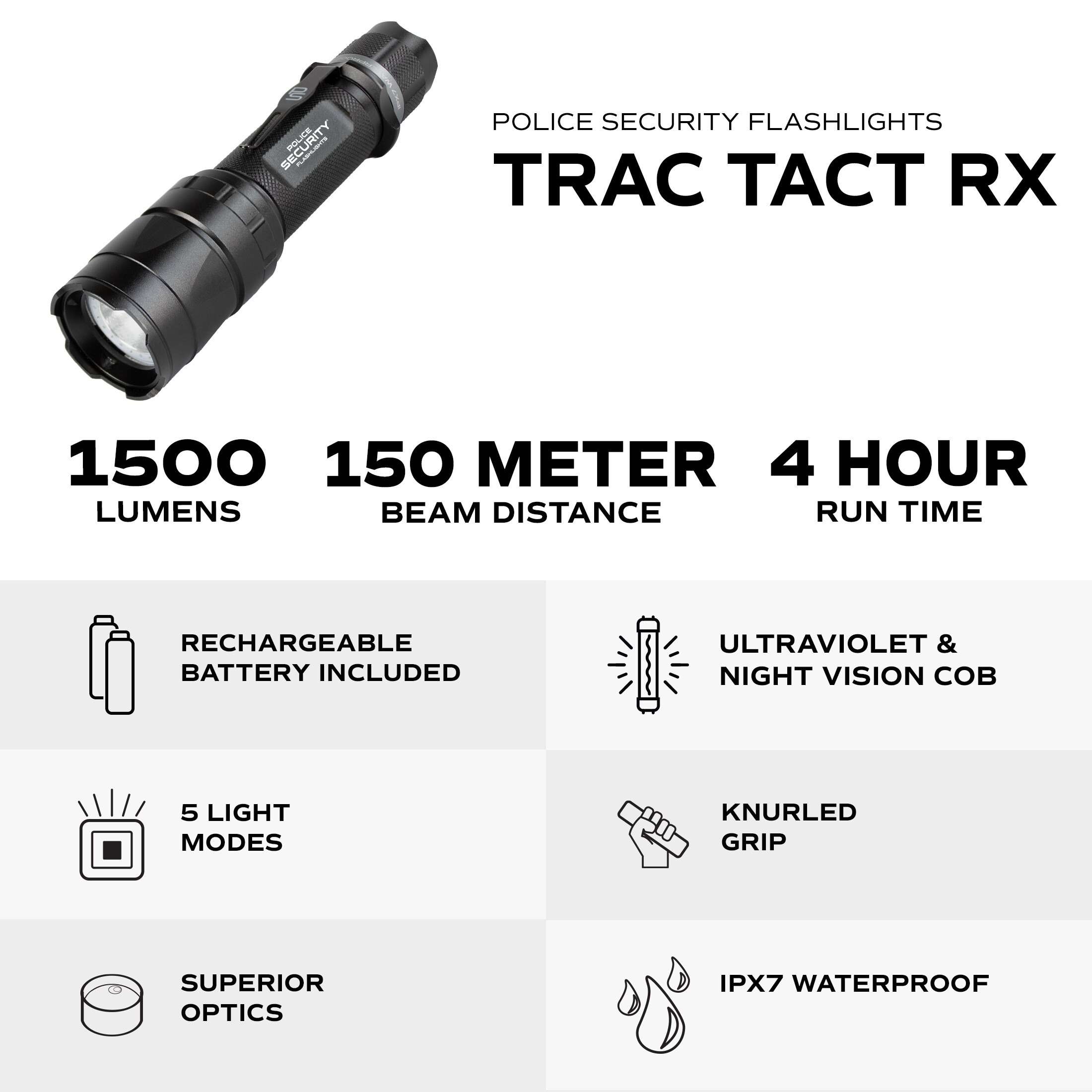 Police Security 97982 flashlights - View #5