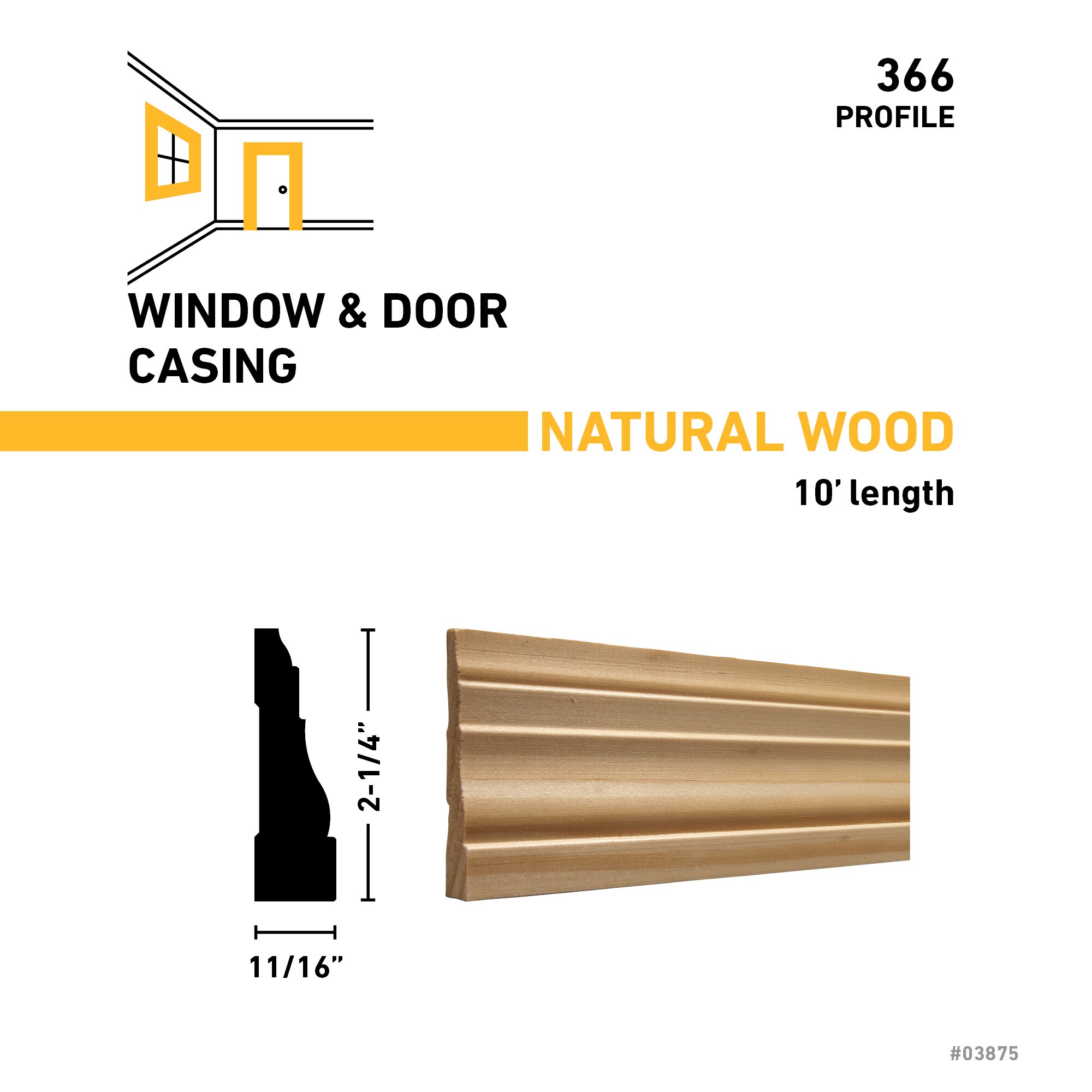 RELIABILT 36610PINE Window-Door-Casings - View #3