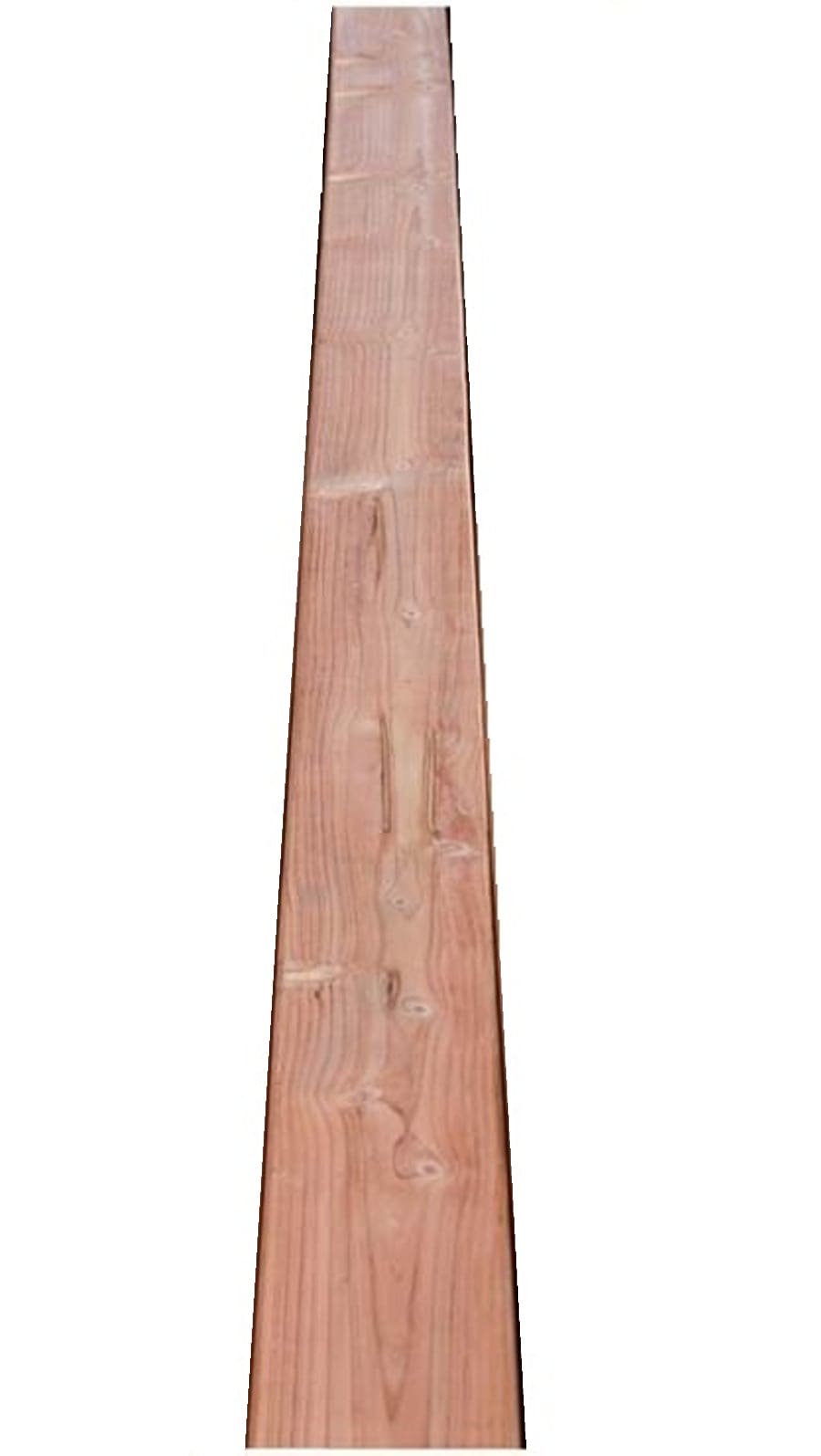 RELIABILT 10282-08 5/8-in x 8-in x 8-ft Radius Edge Redwood Board