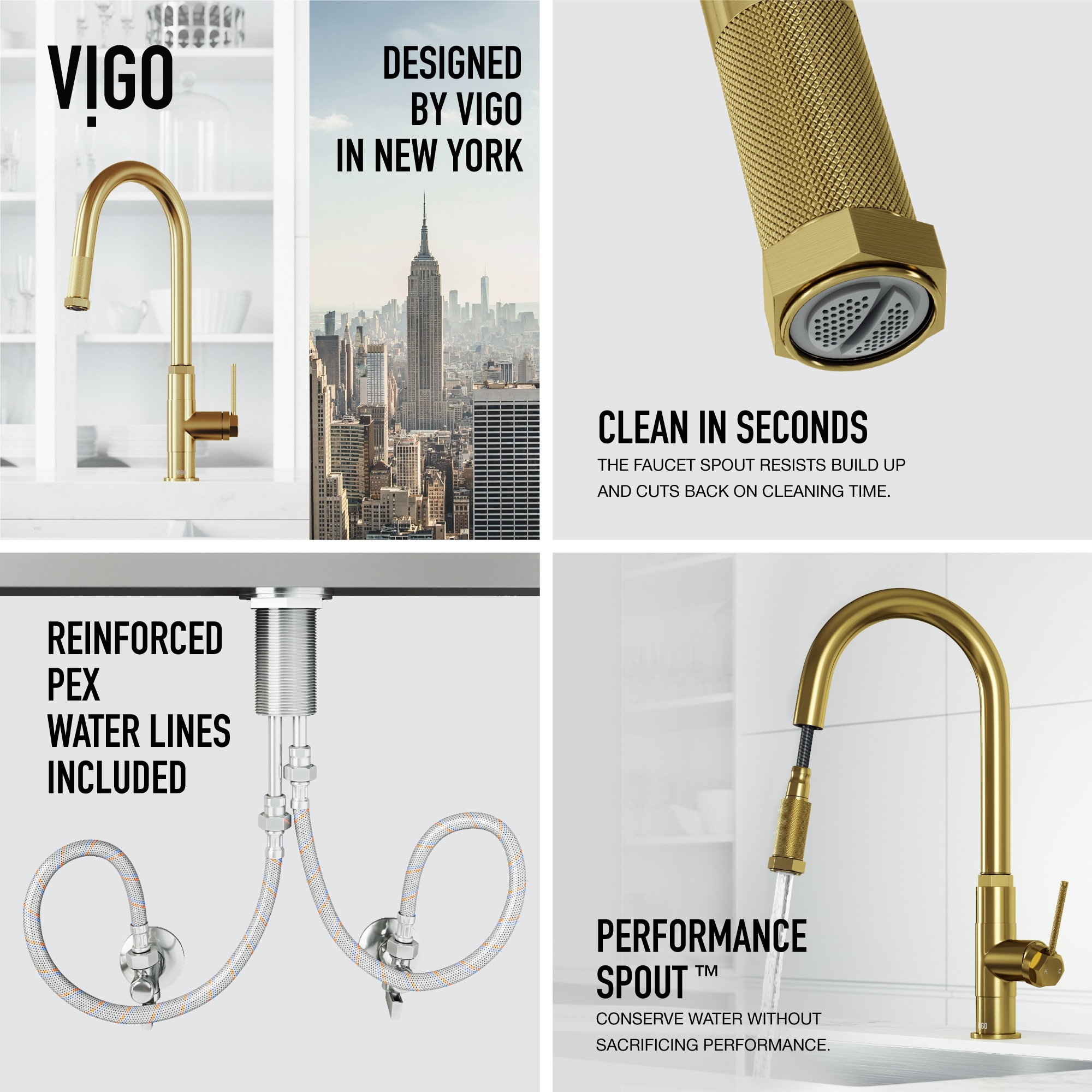 VIGO VG02035MG Kitchen-Faucets - View #7