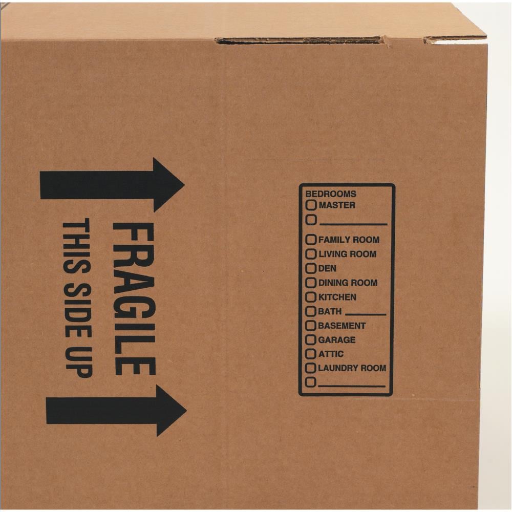 Ship Pro USA 18-in W x 18-in H x 24-in D 15-Pack Medium Cardboard Moving Box  at