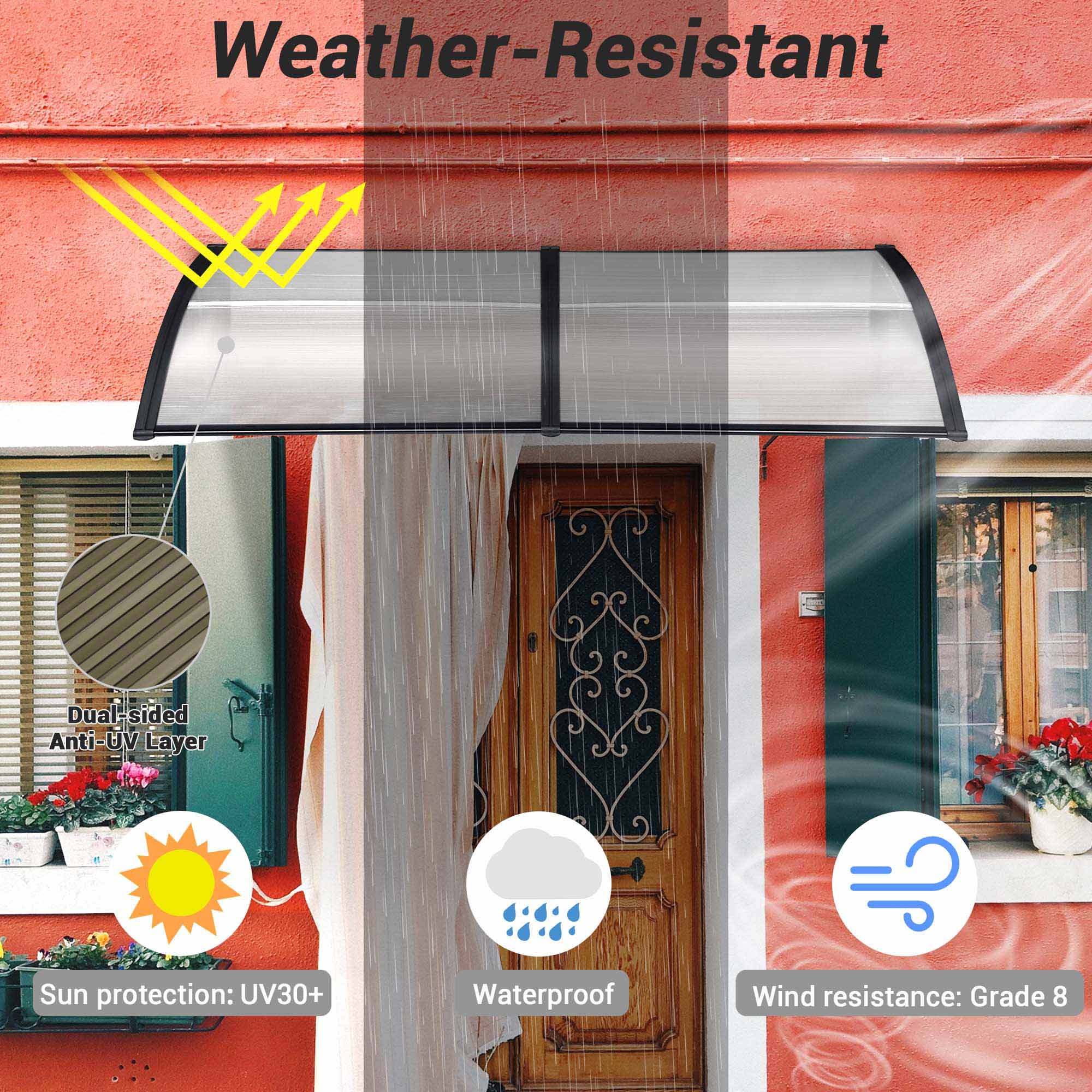 Yescom 07AWN003-80P-0806-LO awnings - View #3