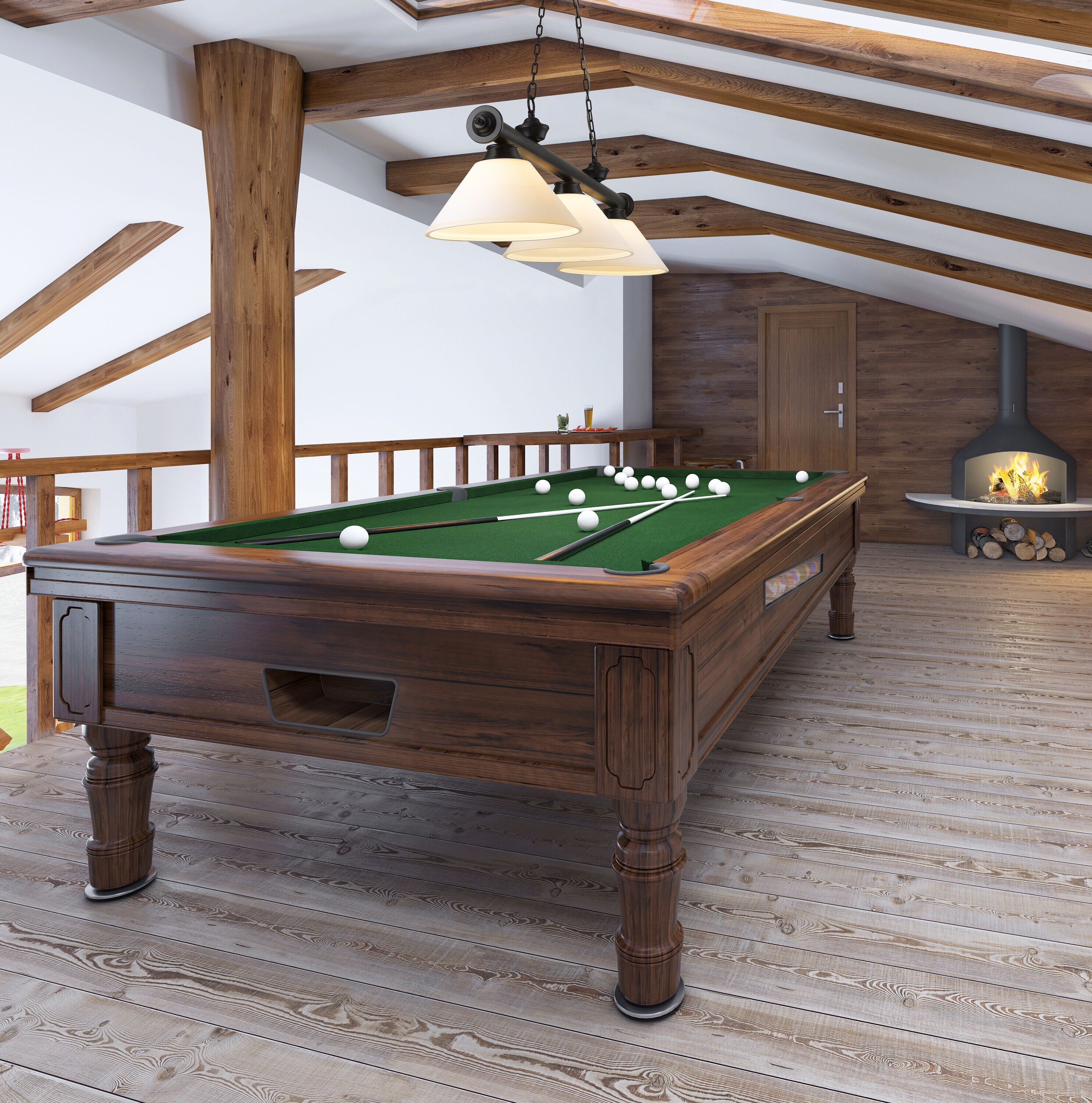 Z-Lite 2306-3MB-AMO14 Pool-Table-Lighting - View #7