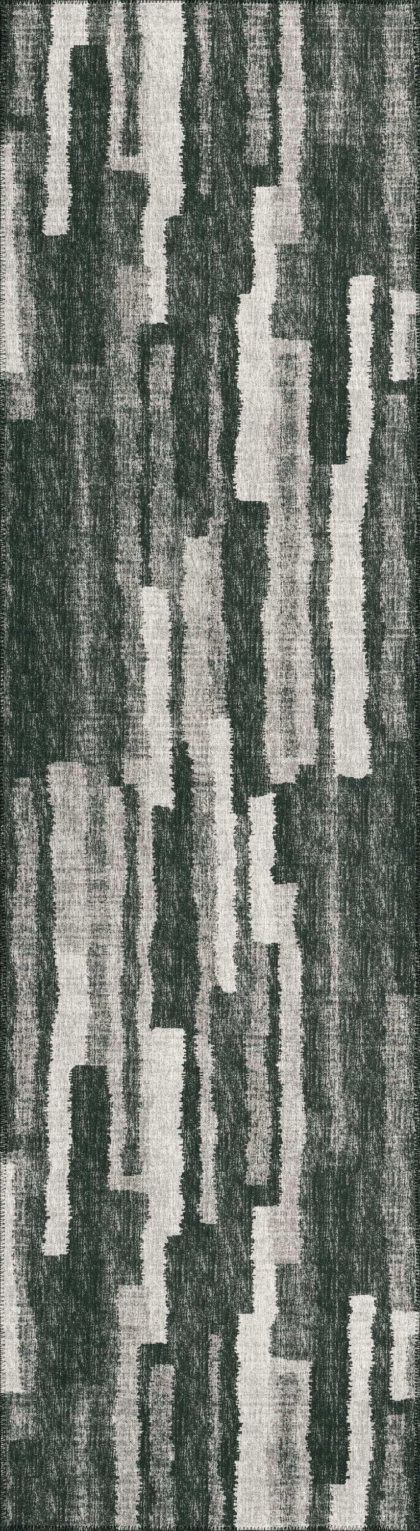Addison Rugs ABV37SH2X8 Bravado 2 x 8 (ft) Chenille Shadow Rectangular Indoor/Outdoor Stripe Southwestern Machine washable Runner rug