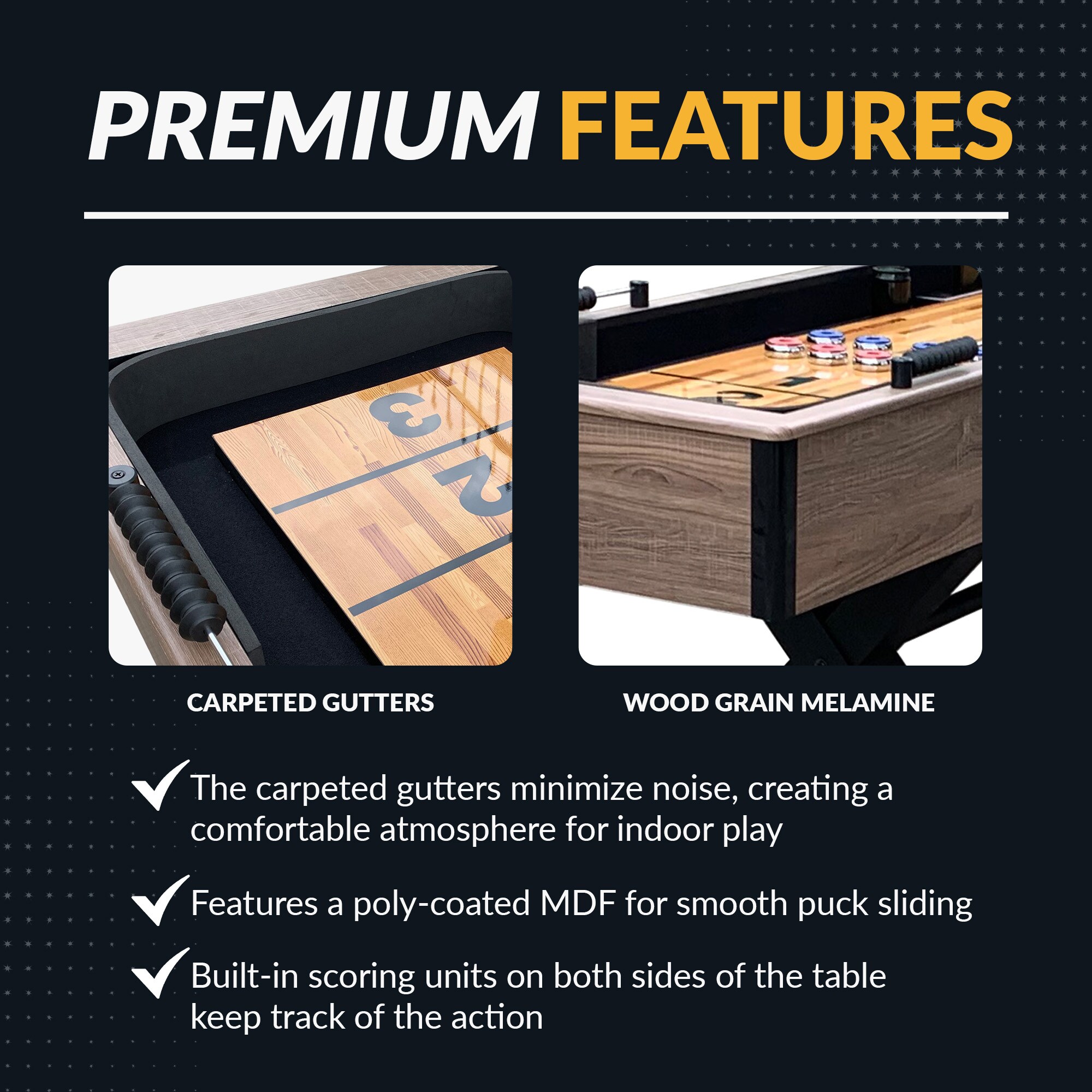 Hathaway BG50356 Shuffleboard-Table - View #5