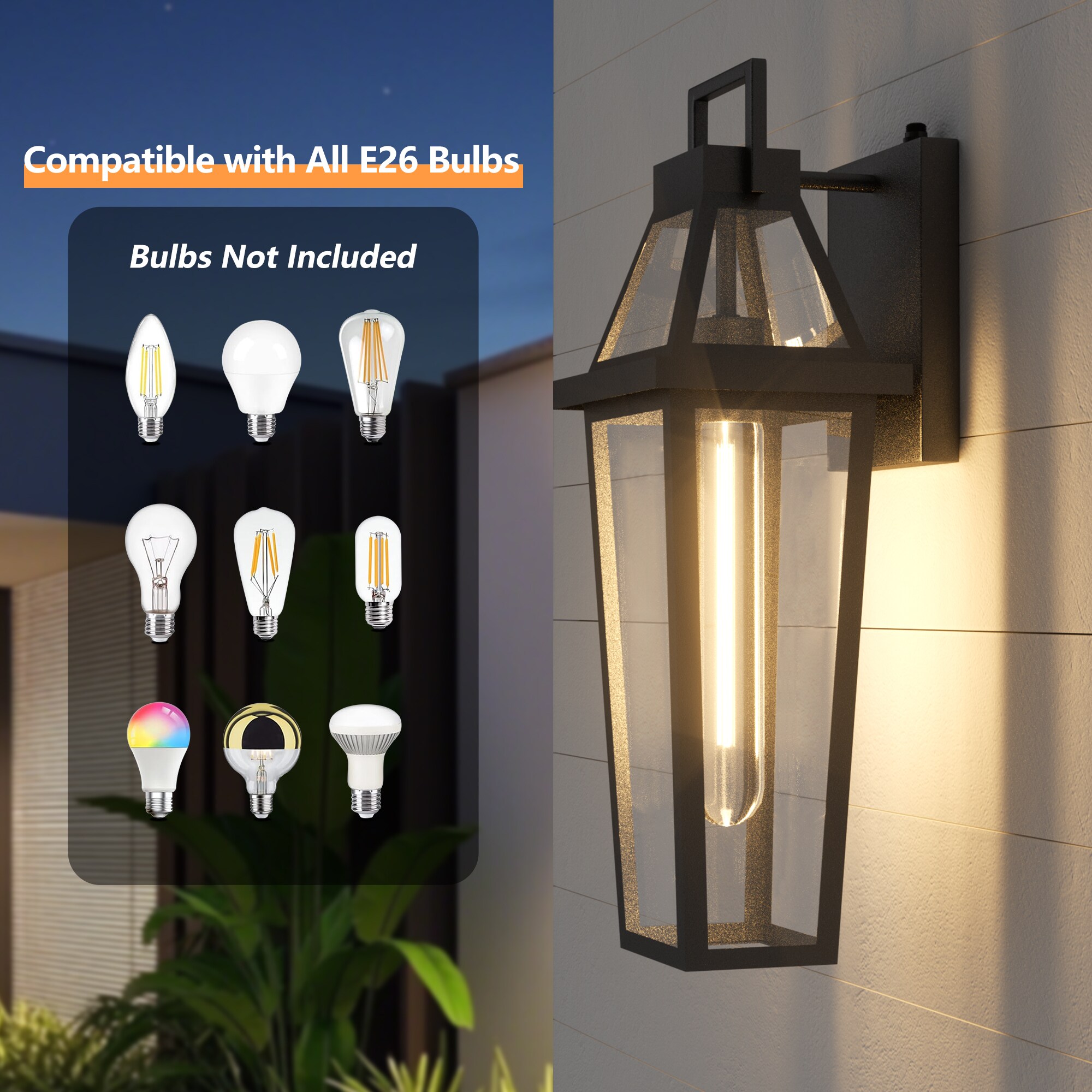 Maxax 7075-1BK Outdoor-Wall-Lighting - View #7