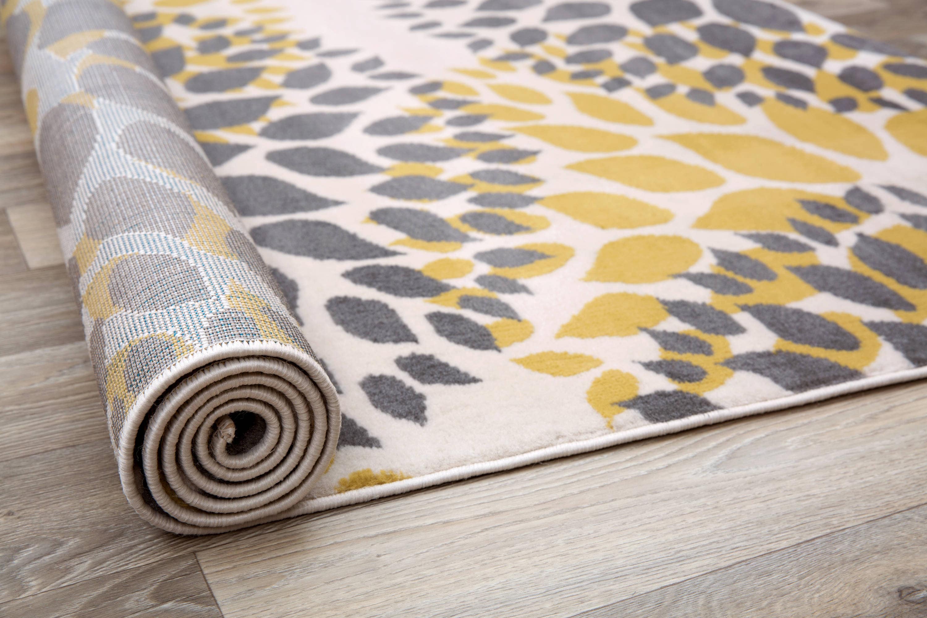 World Rug Gallery 9099 YELLOW 5X7 rugs - View #2