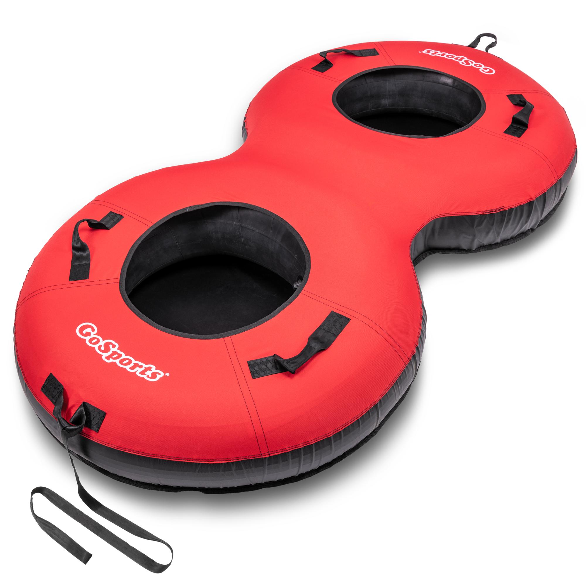 GoSports 815898027660 88-Inches x 88-Inches Red Snow tube