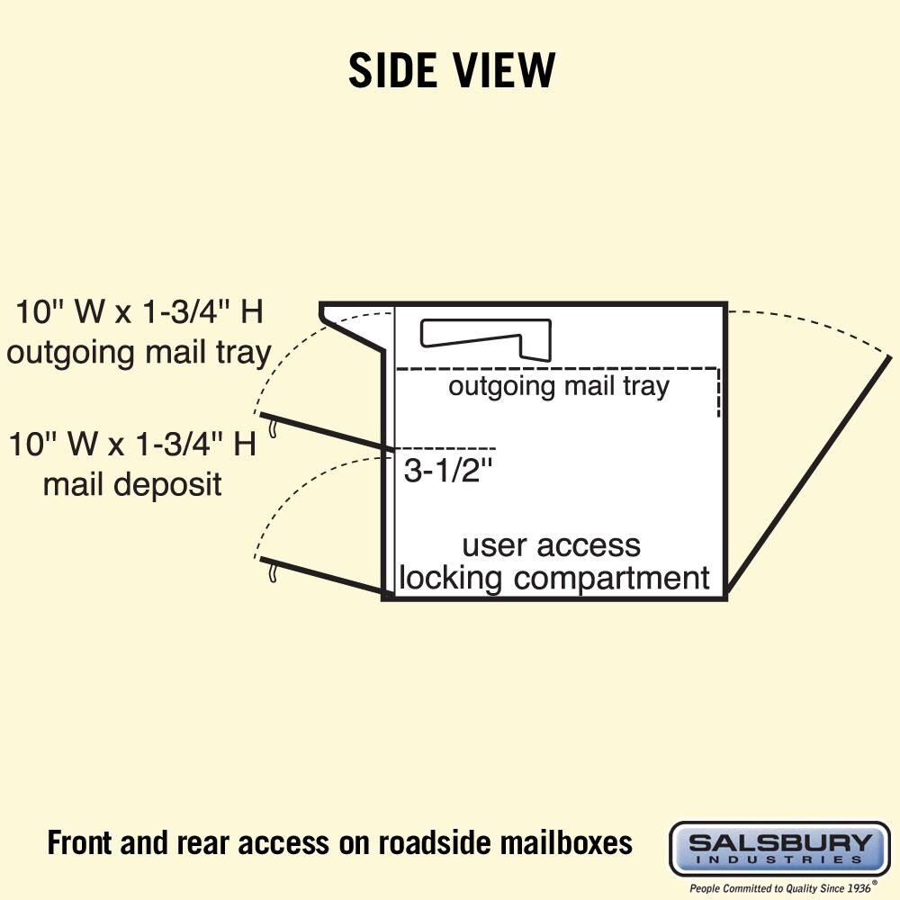 SALSBURY INDUSTRIES 4325BLK  - View #4