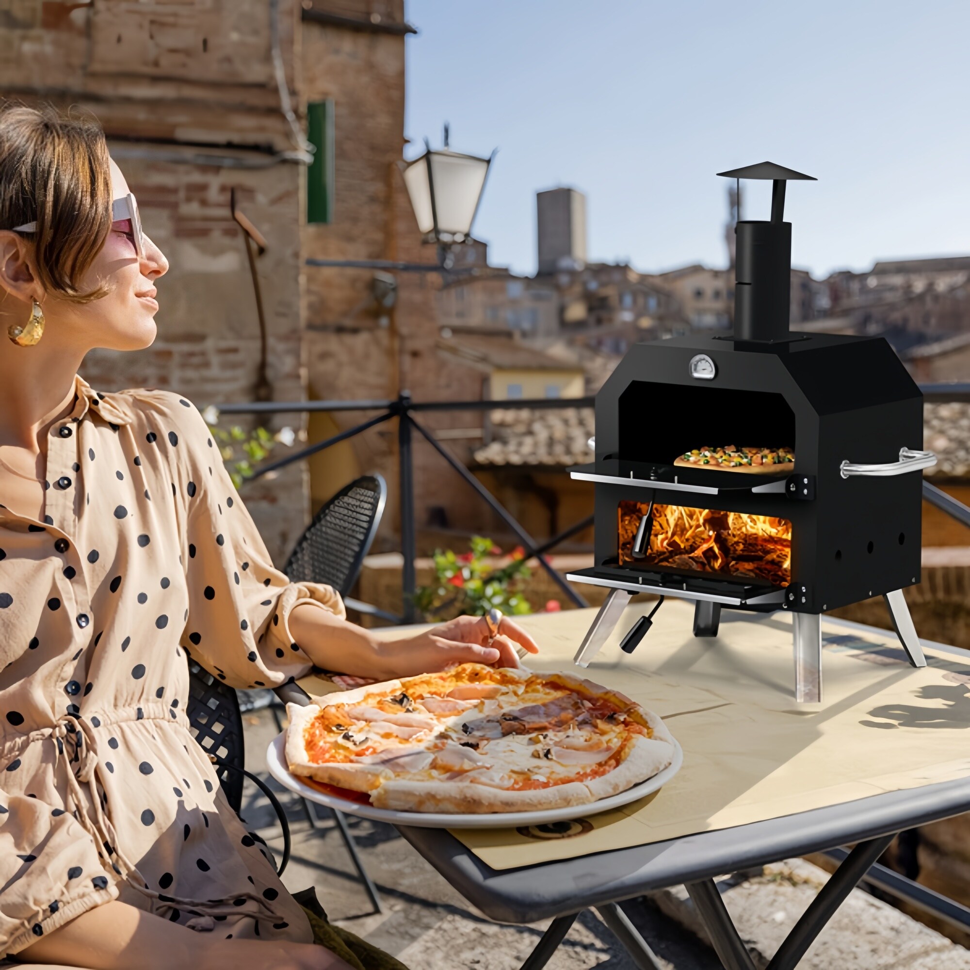 Numhew NHBEN39715 Outdoor-Pizza-Ovens - View #8