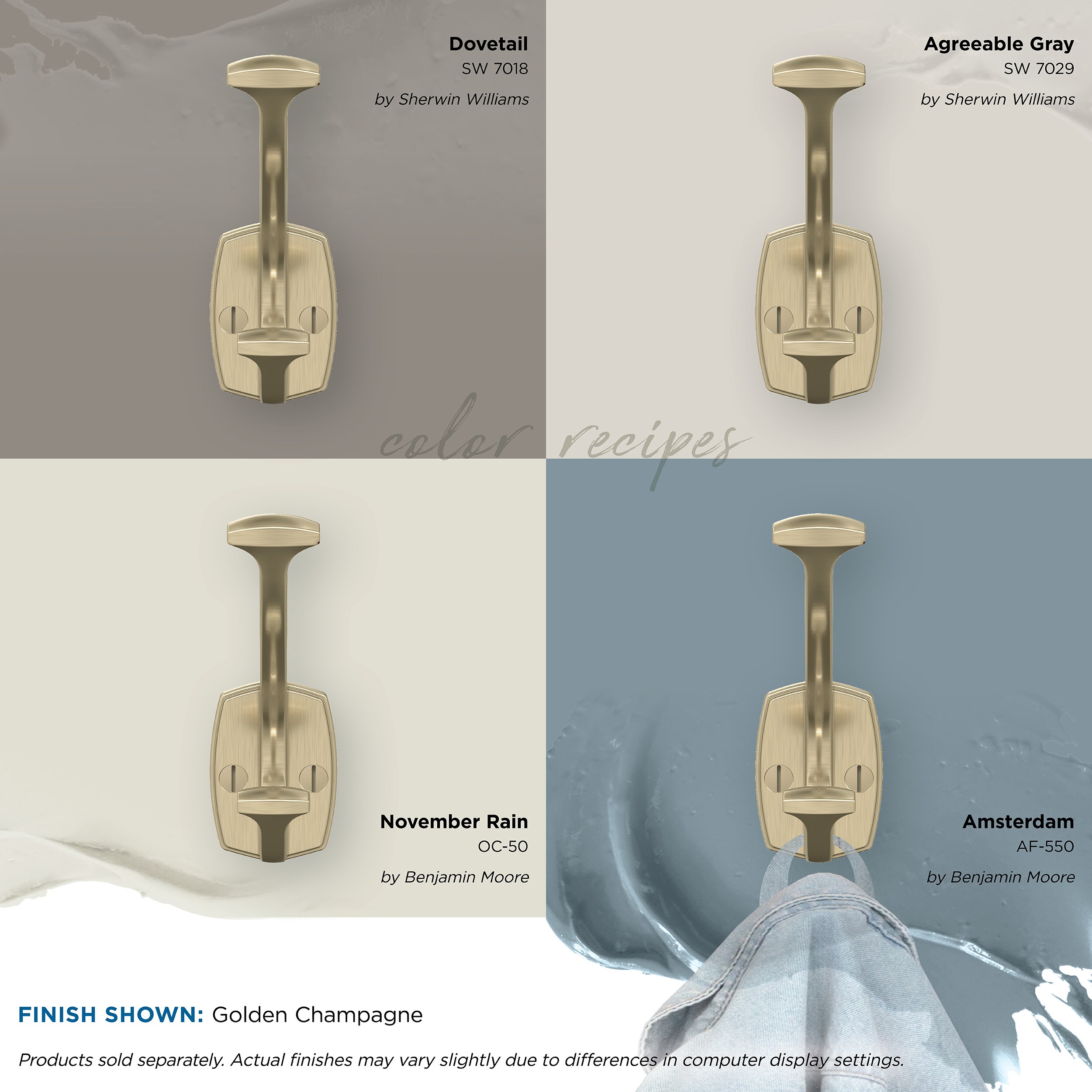 Amerock H37001BBZ Decorative-Wall-Hooks - View #7