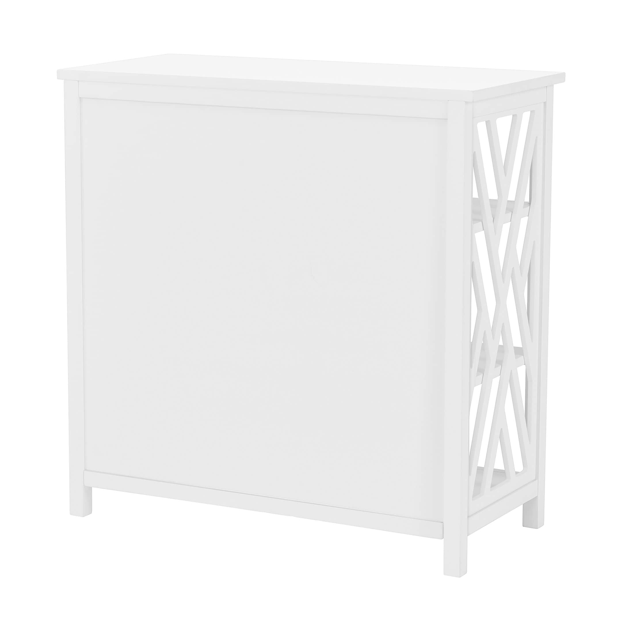 Alaterre Furniture ANCT76WH Bathroom-Shelves - View #5