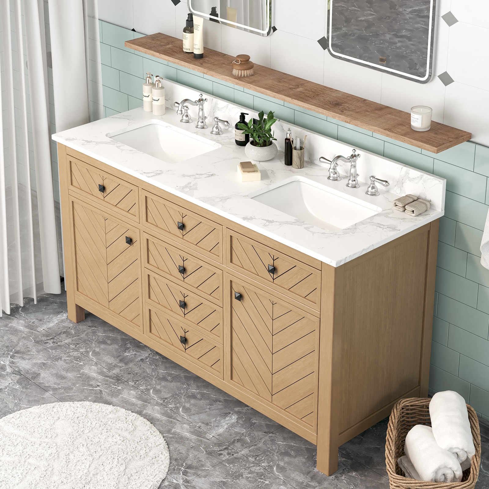 VOUA SAF-MEWEYS-YE Bath-Vanity-Combo - View #12