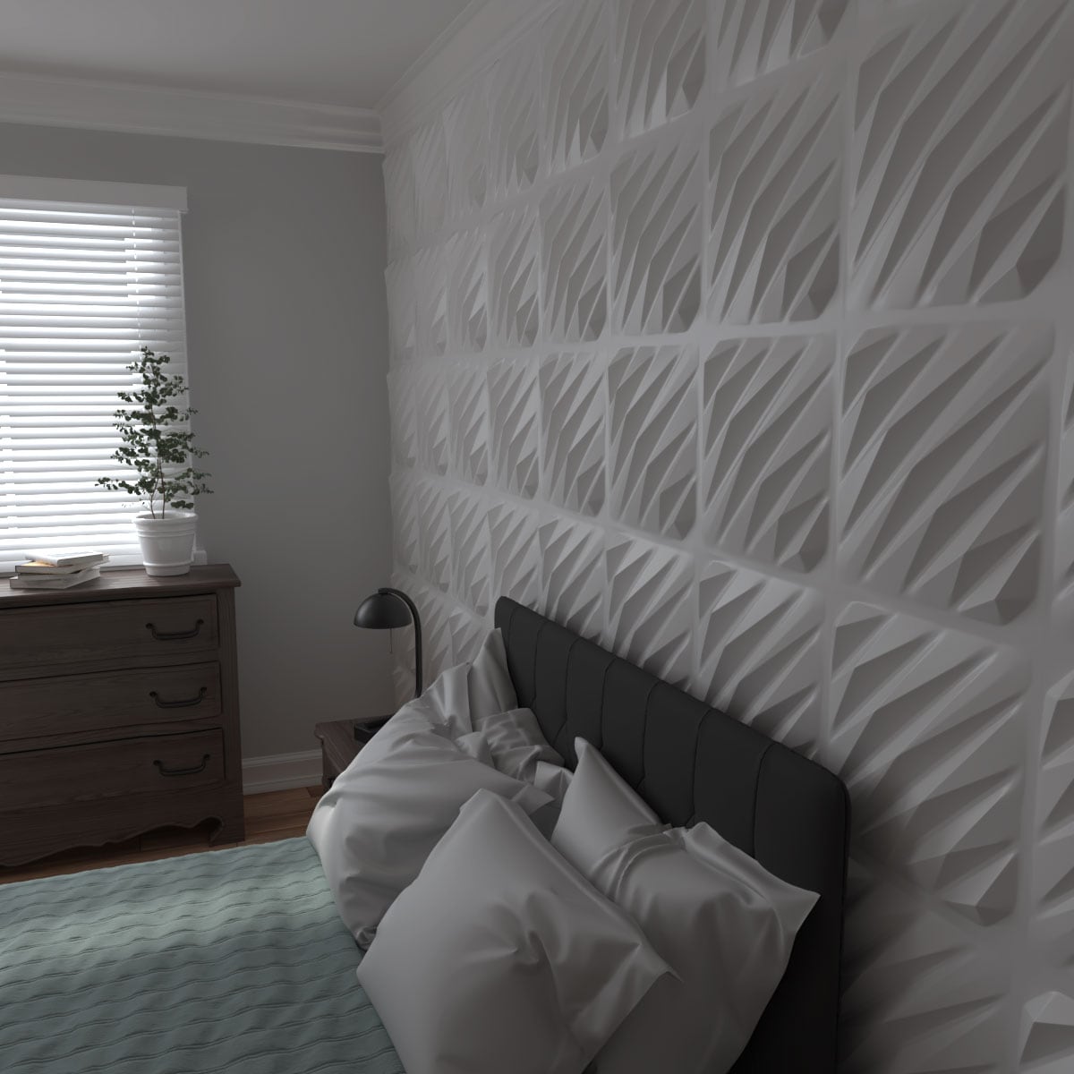Ekena Millwork WP20X20AWWH-CASE-10 Wall-Panels - View #12