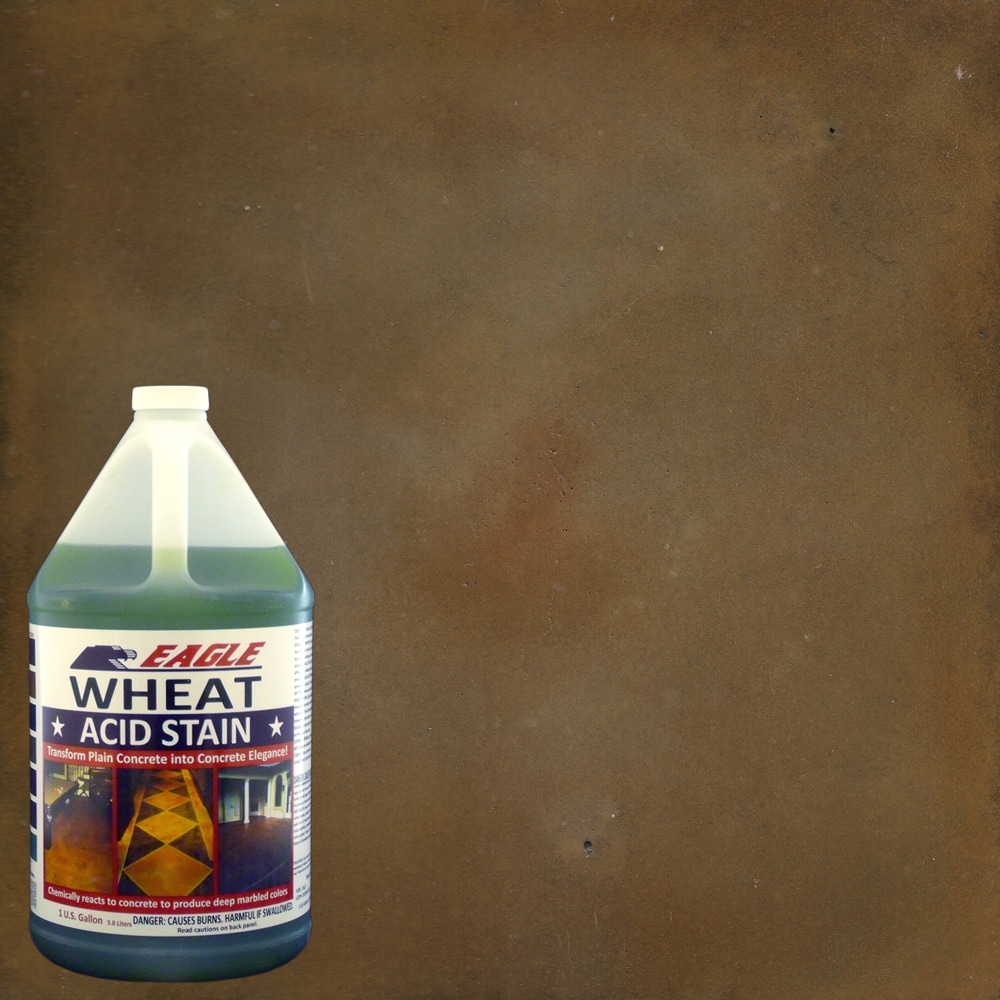 Eagle EDADW Wheat Acid-based Concentrate Concrete stain ( 1-gallon )