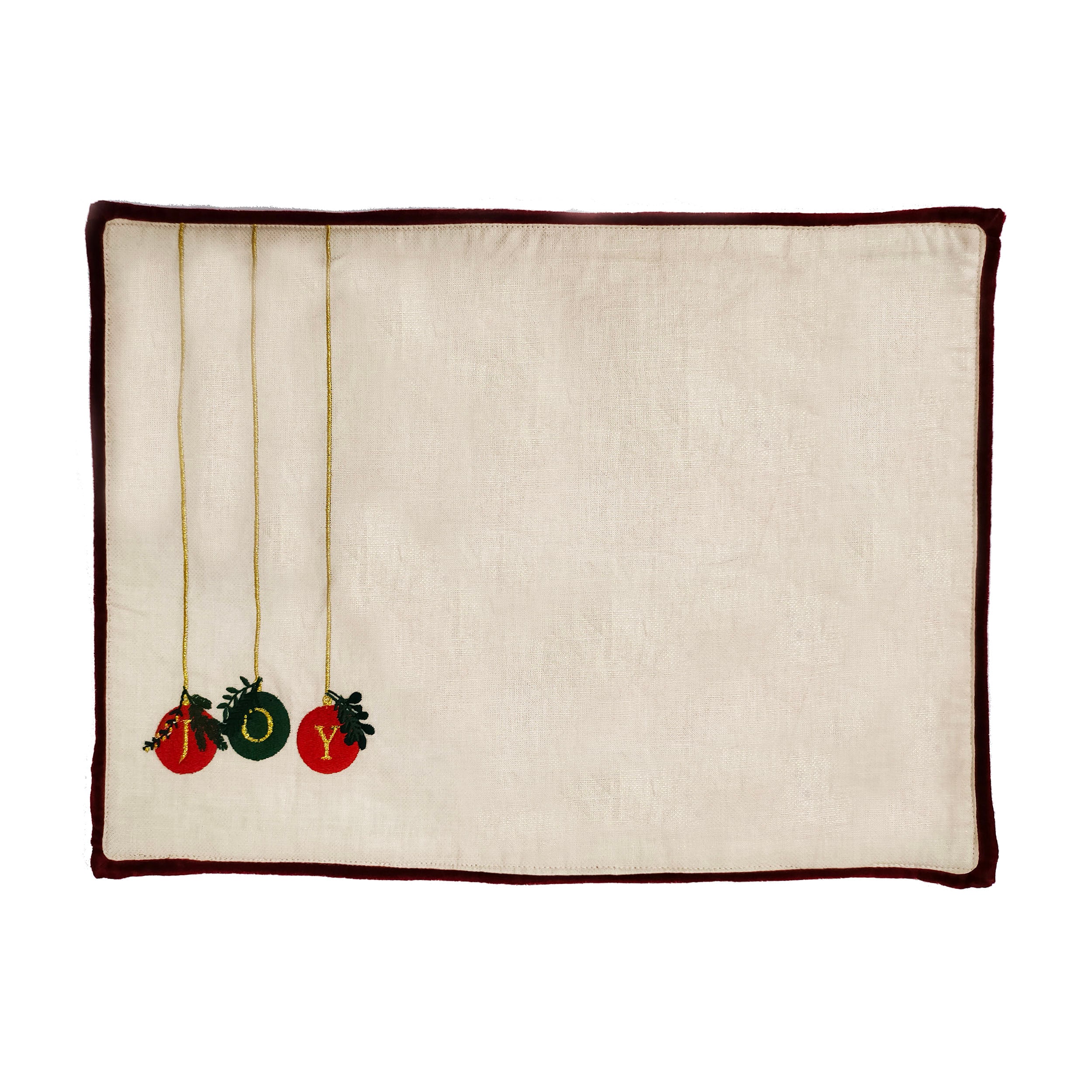 allen + roth WO-TL-21 Linen Cotton Rectangle Placemats