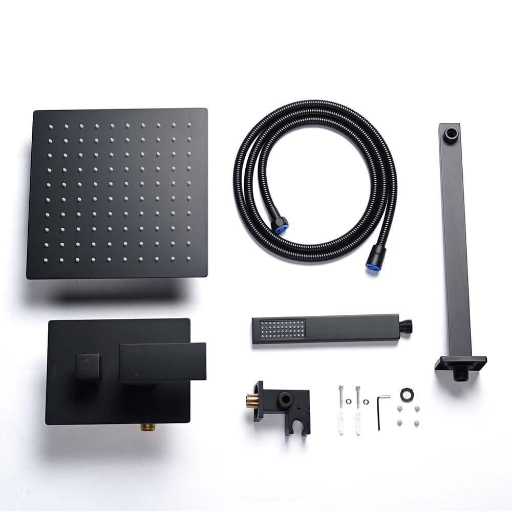 Yescom W81FCS001-10IN-MB-LO Tub-Shower-Faucets - View #2