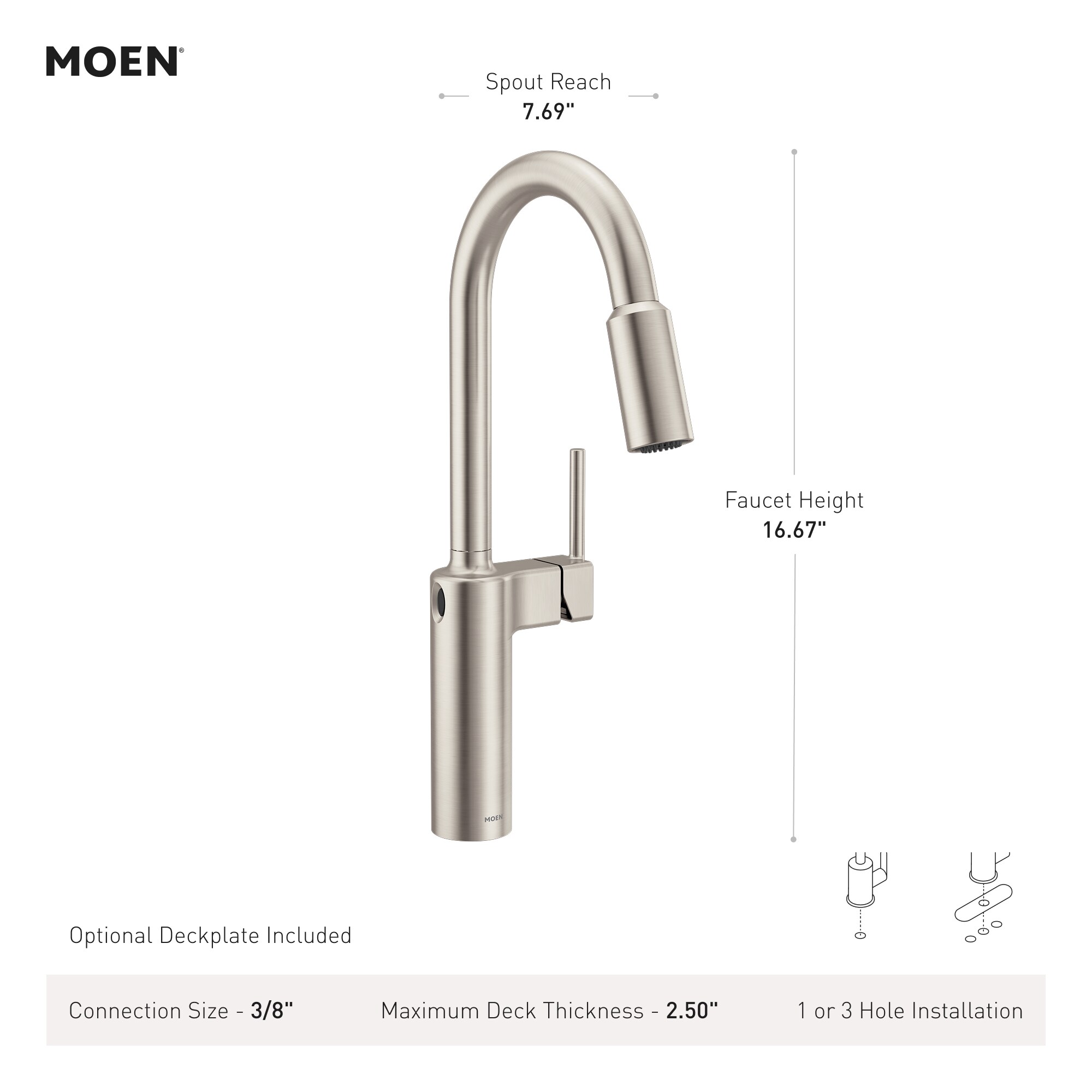 Moen 87463EWBL Kitchen-Faucets - View #9