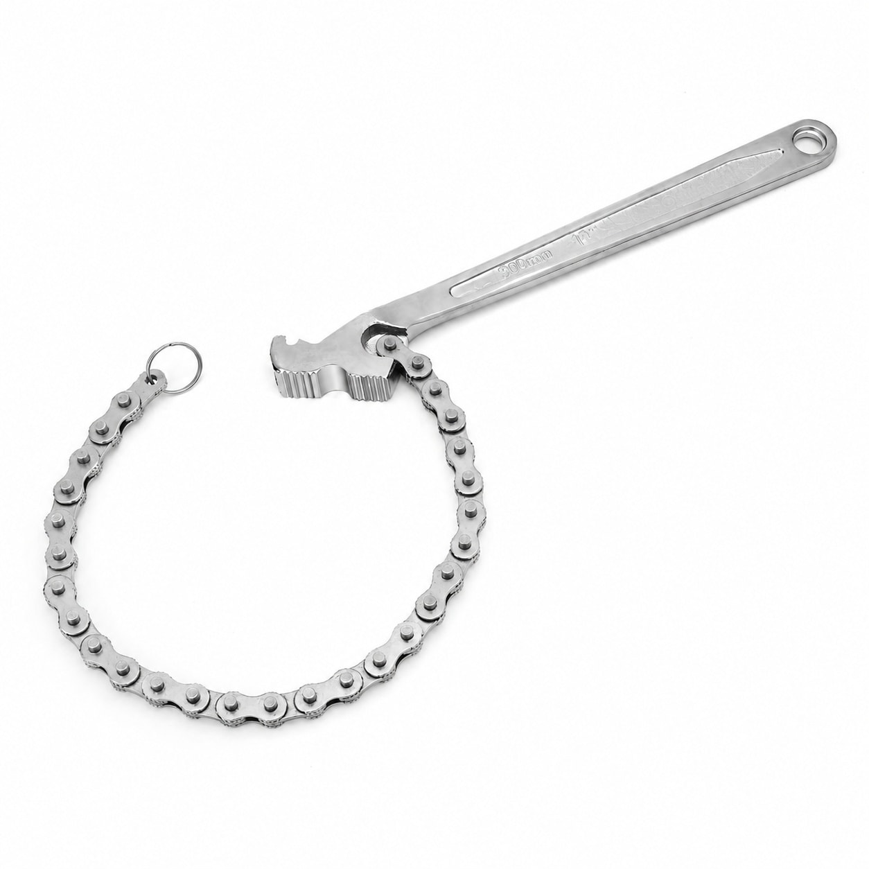DYRCJ 12 Inch Chain Wrench Adjustable Oil Filter Tool Fits Half Inch to ...