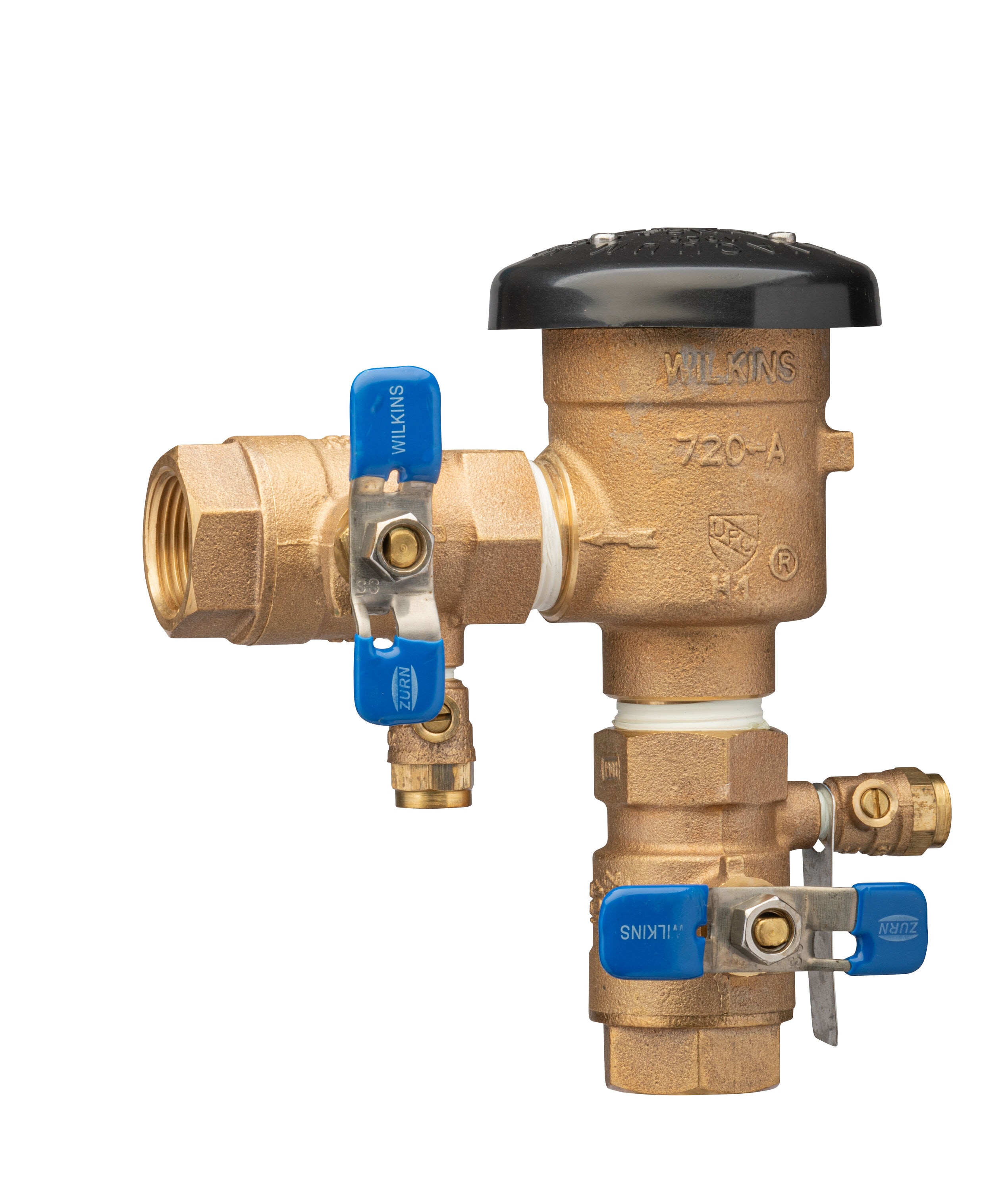 Zurn Wilkins 1-in Bronze FNPT Pressure Relief Valve in the Backflow ...