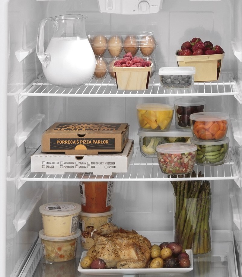 GE GTE17DTNRBB Top-Freezer-Refrigerators - View #9